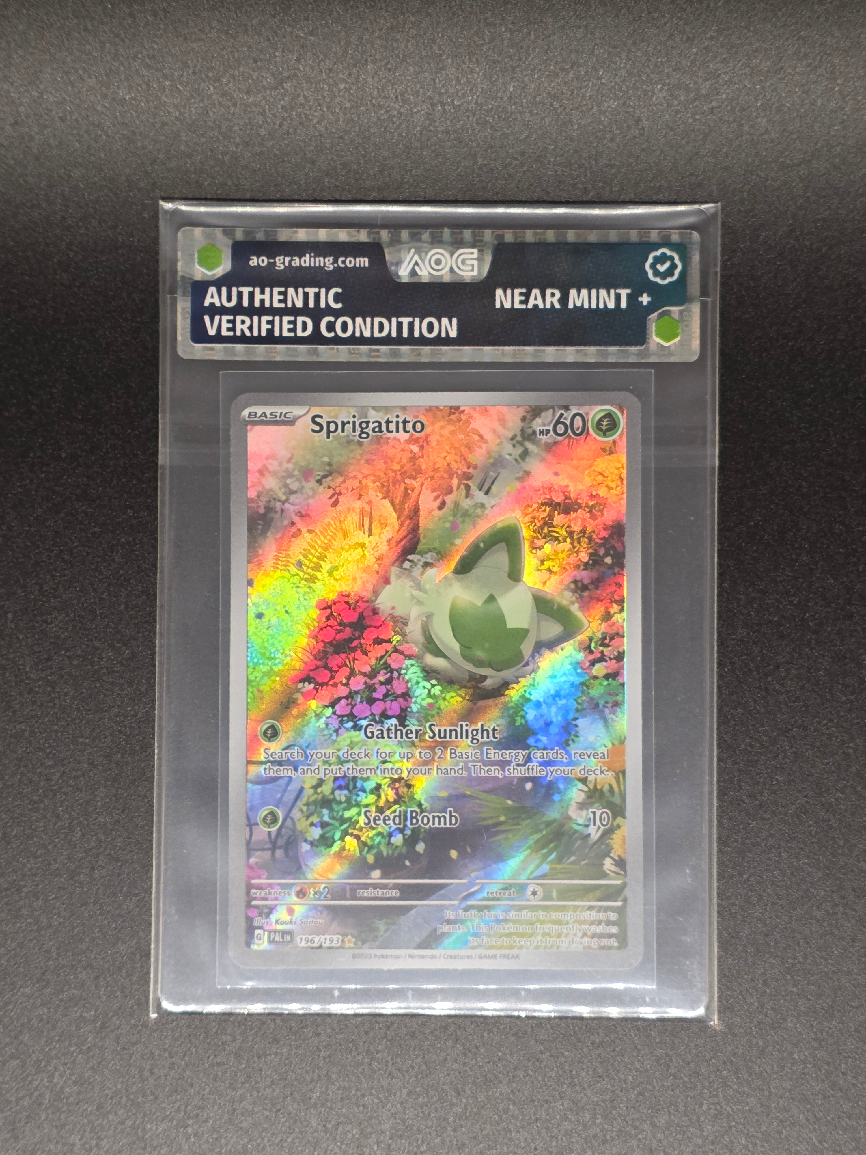 Sprigatito PAL 196 Entwicklungen in Paldea NEAR MINT+ (EN)