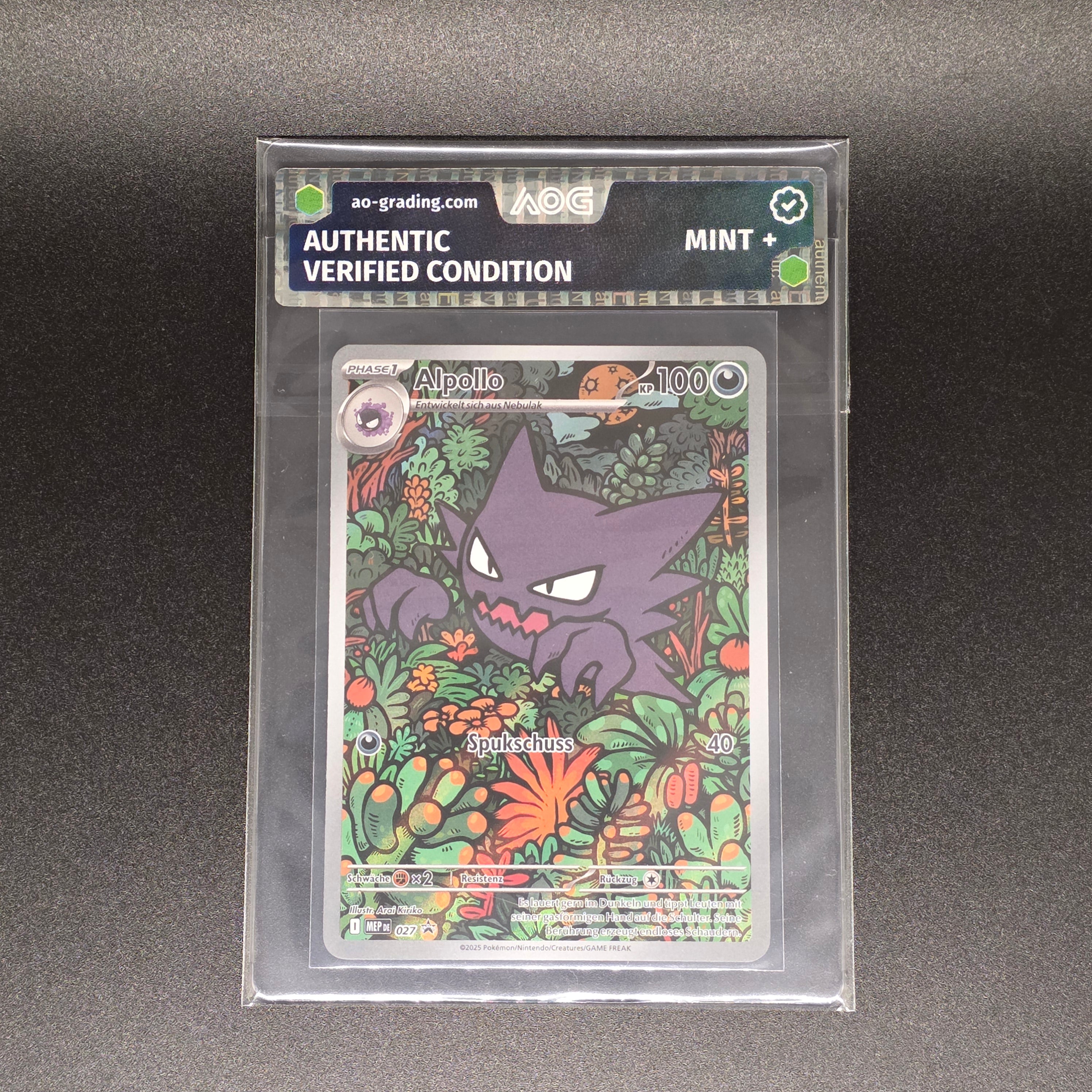 Pokémon Einzelkarten mit AOG Pre-Grading (DE)