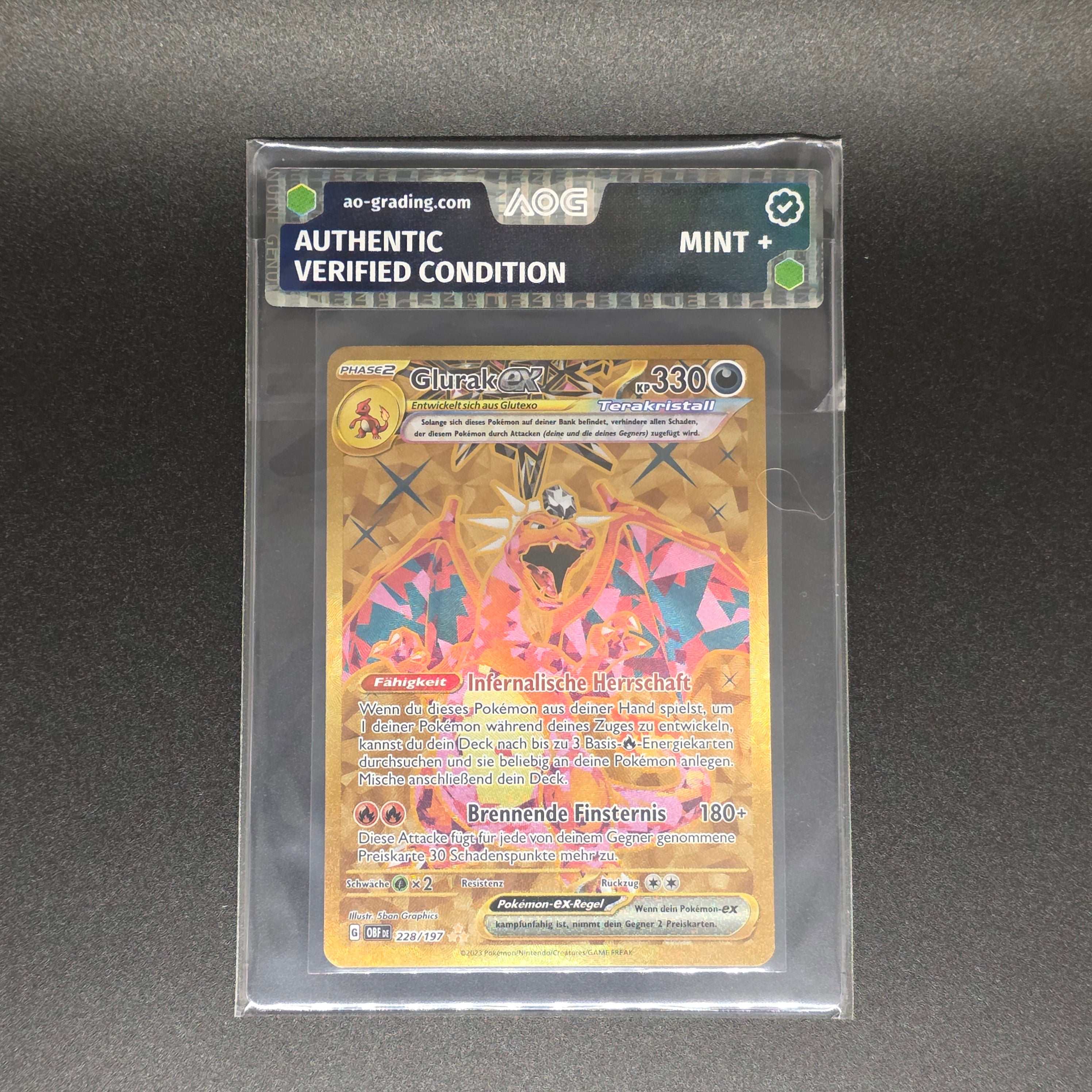 Pokémon Einzelkarten mit AOG Pre-Grading (DE)