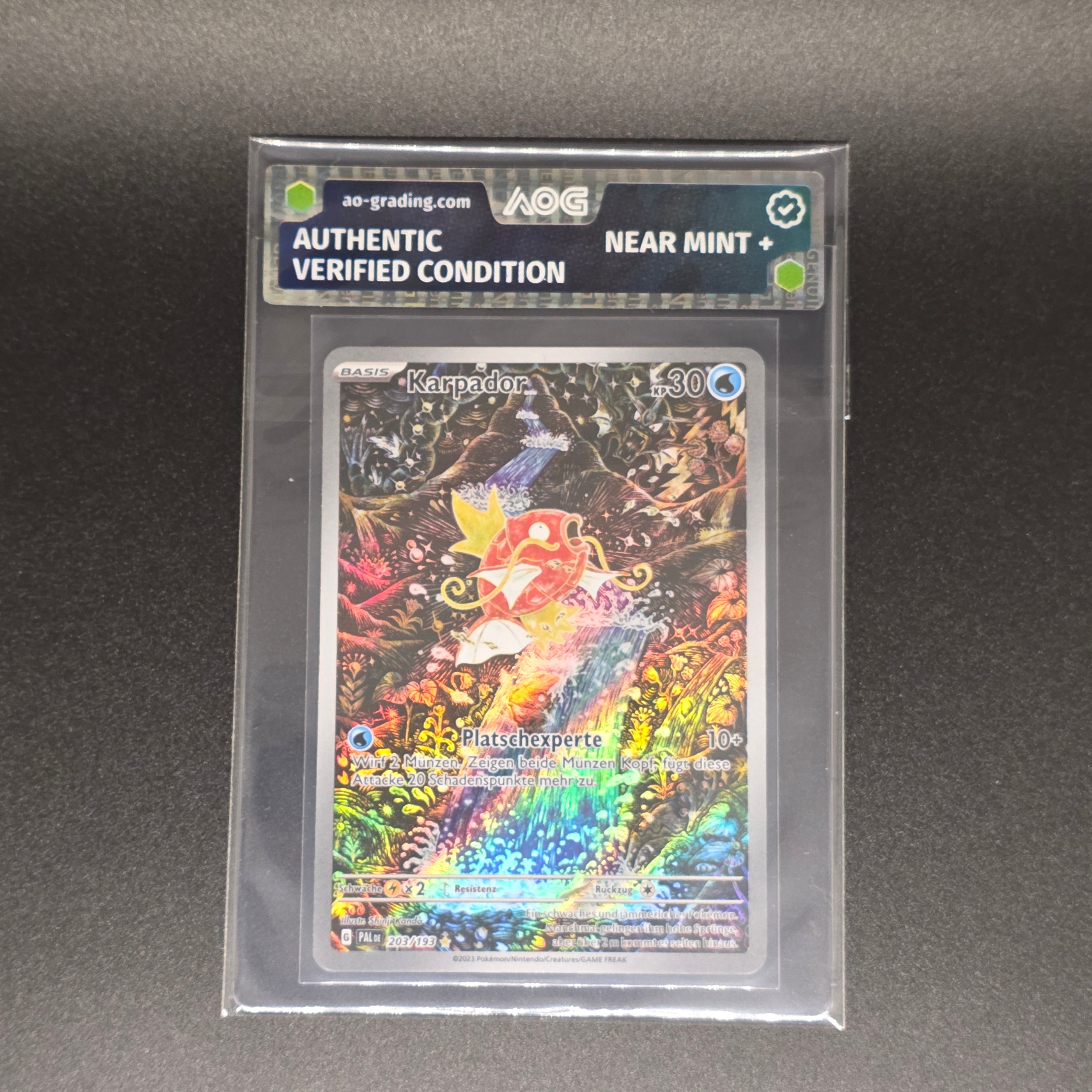 Pokémon Einzelkarten mit AOG Pre-Grading (DE)