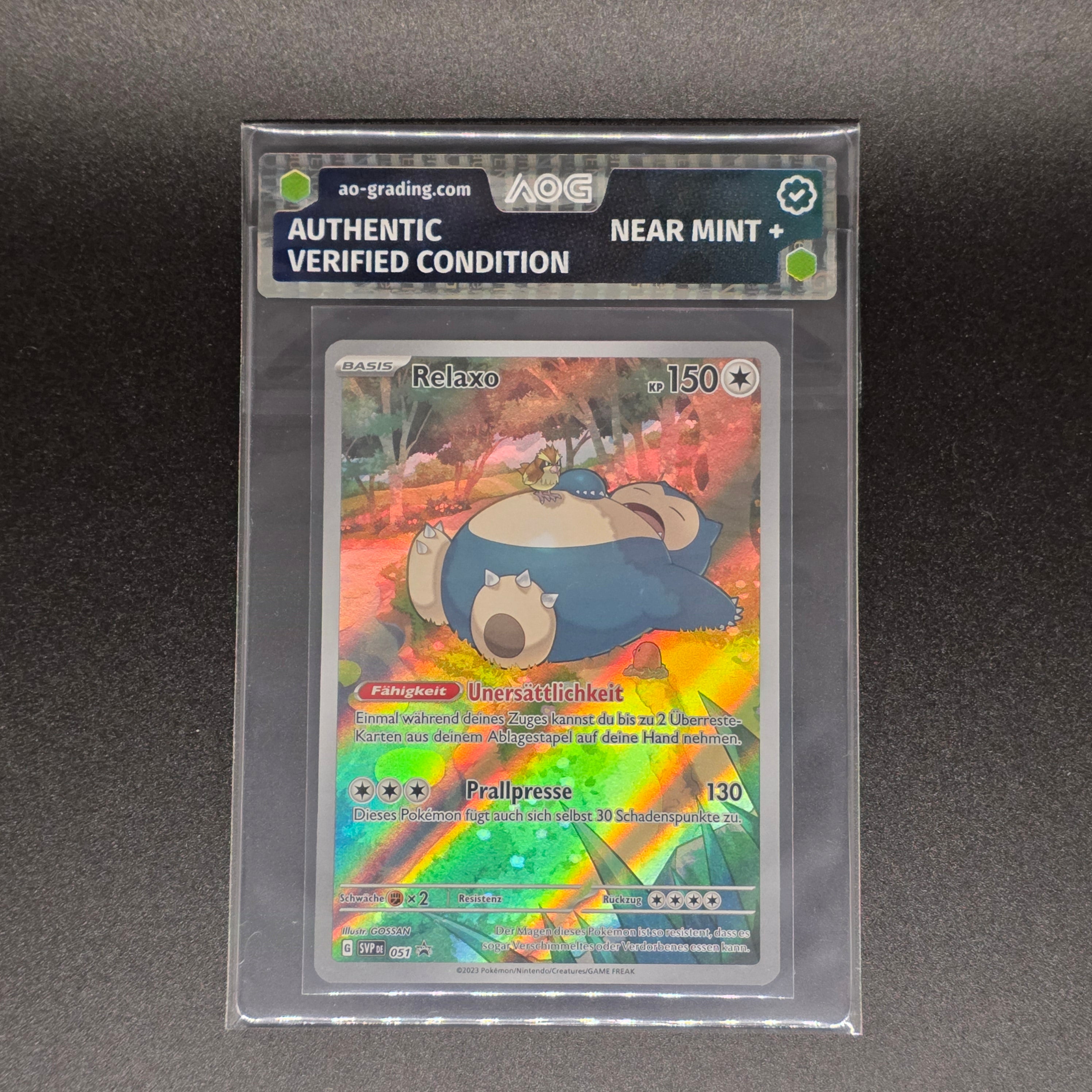 Pokémon Einzelkarten mit AOG Pre-Grading (DE)