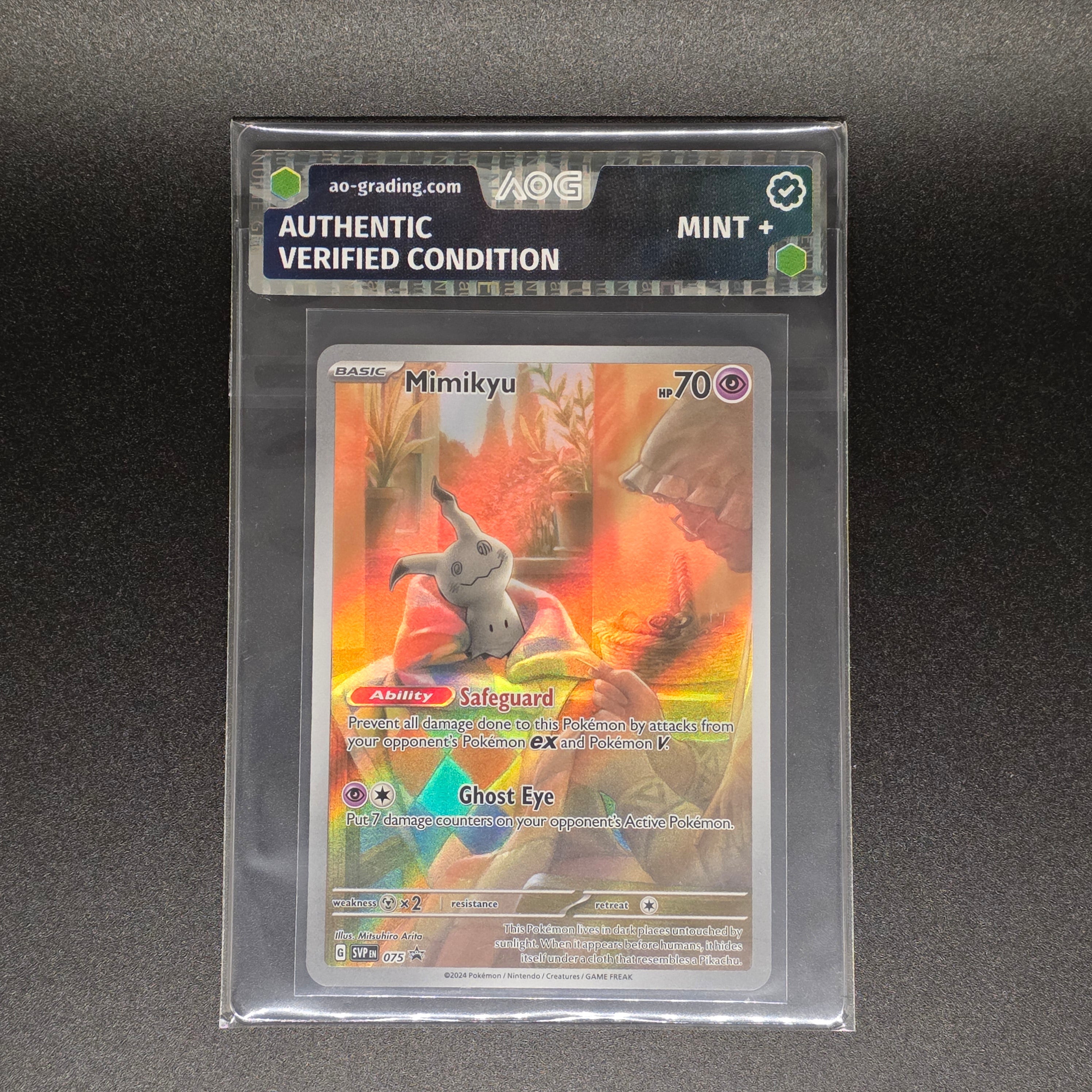 Pokémon Einzelkarten mit AOG Pre-Grading (EN)