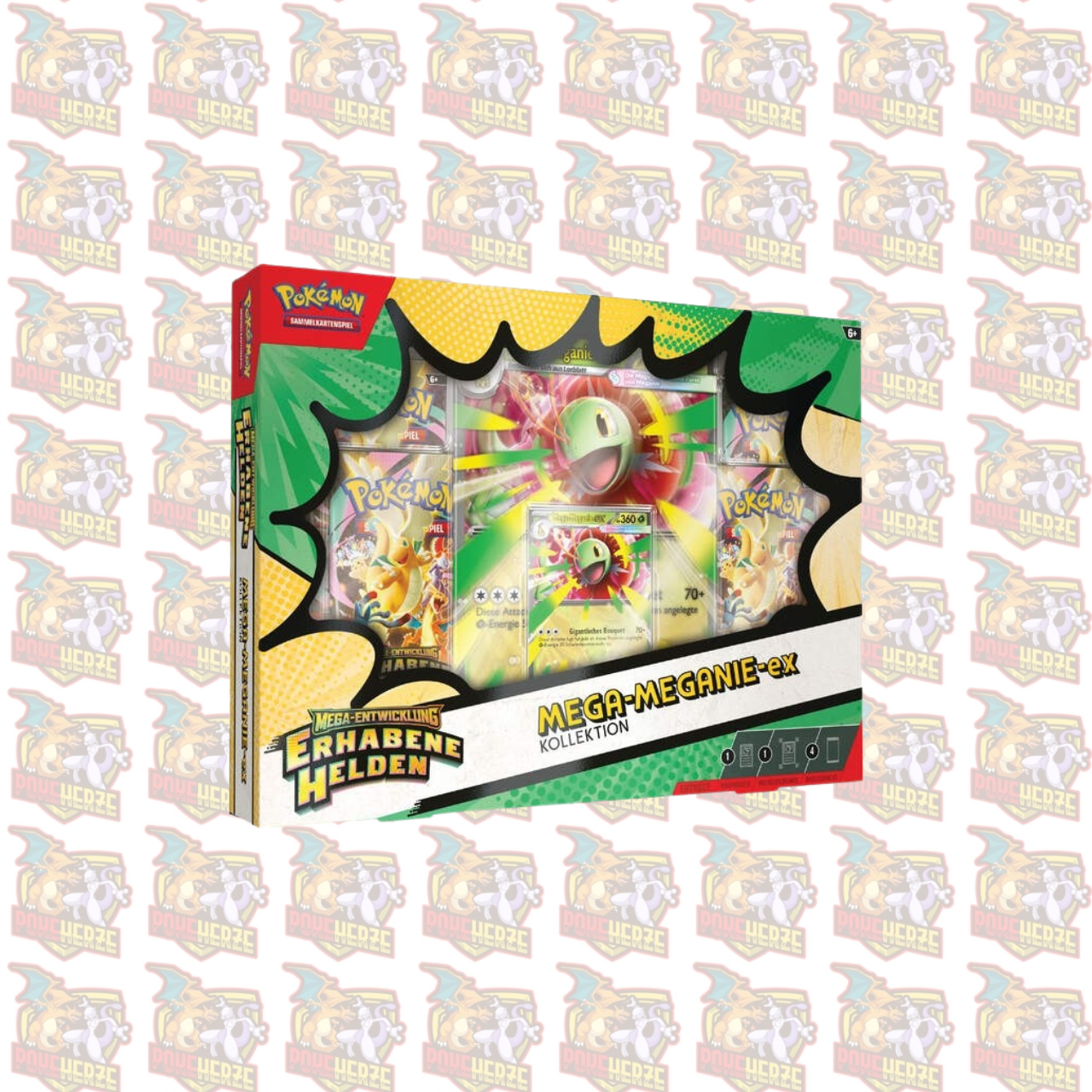 Pokémon Mega Entwicklung Erhabene Helden Mega EX Kollektion 2.5 Deutsch Box
