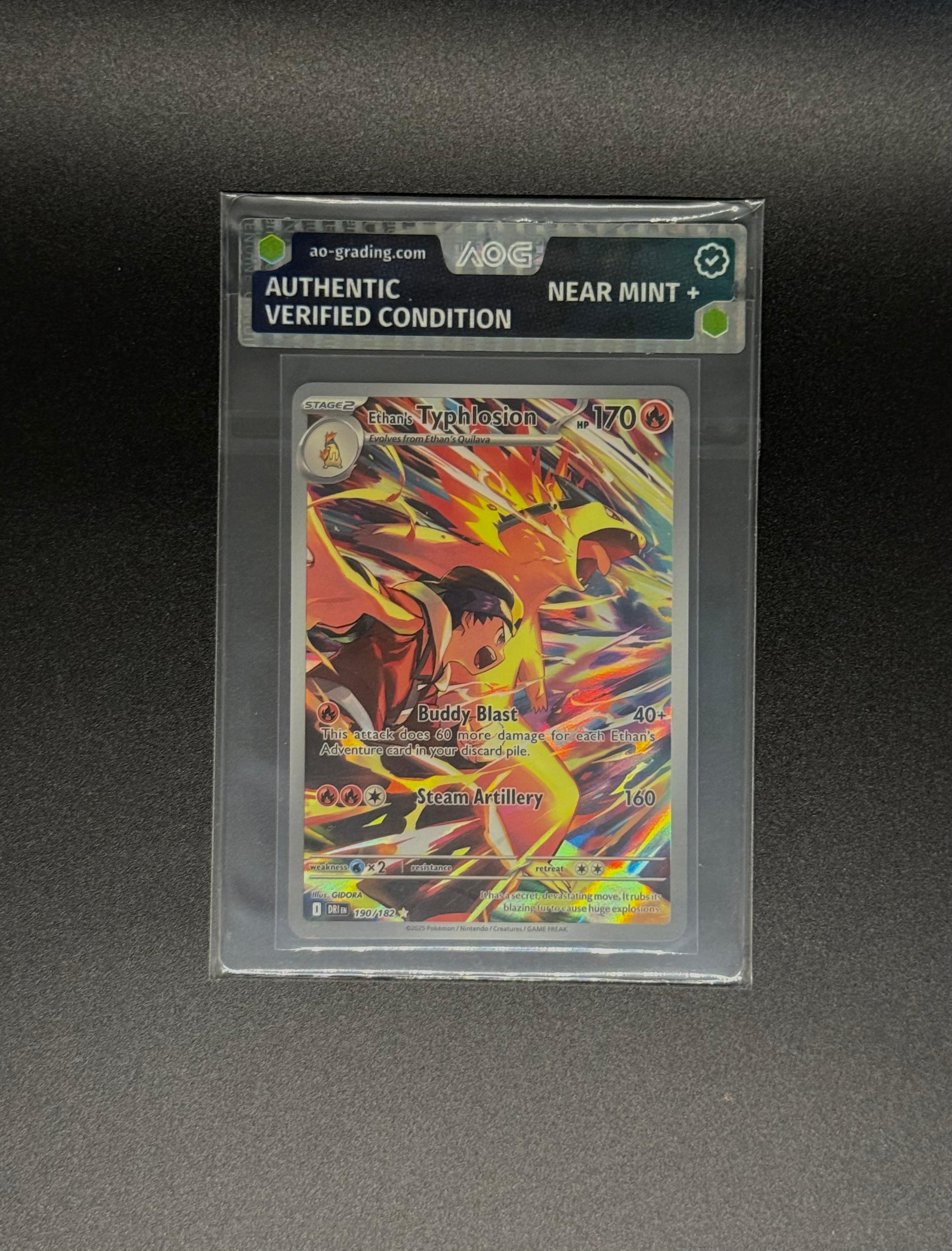 Pokémon Einzelkarten mit AOG Pre-Grading (EN)