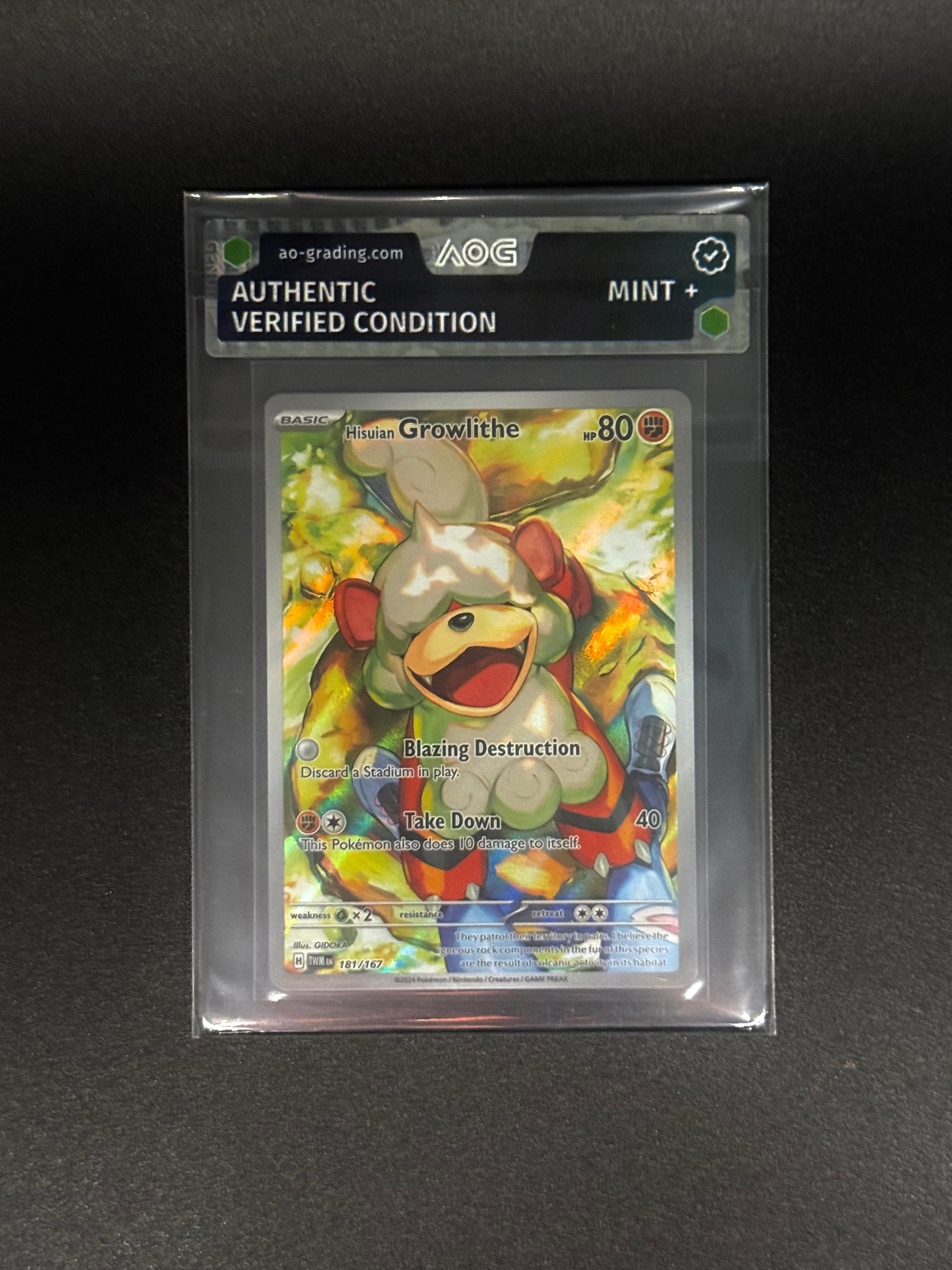 Pokémon Einzelkarten mit AOG Pre-Grading (EN)