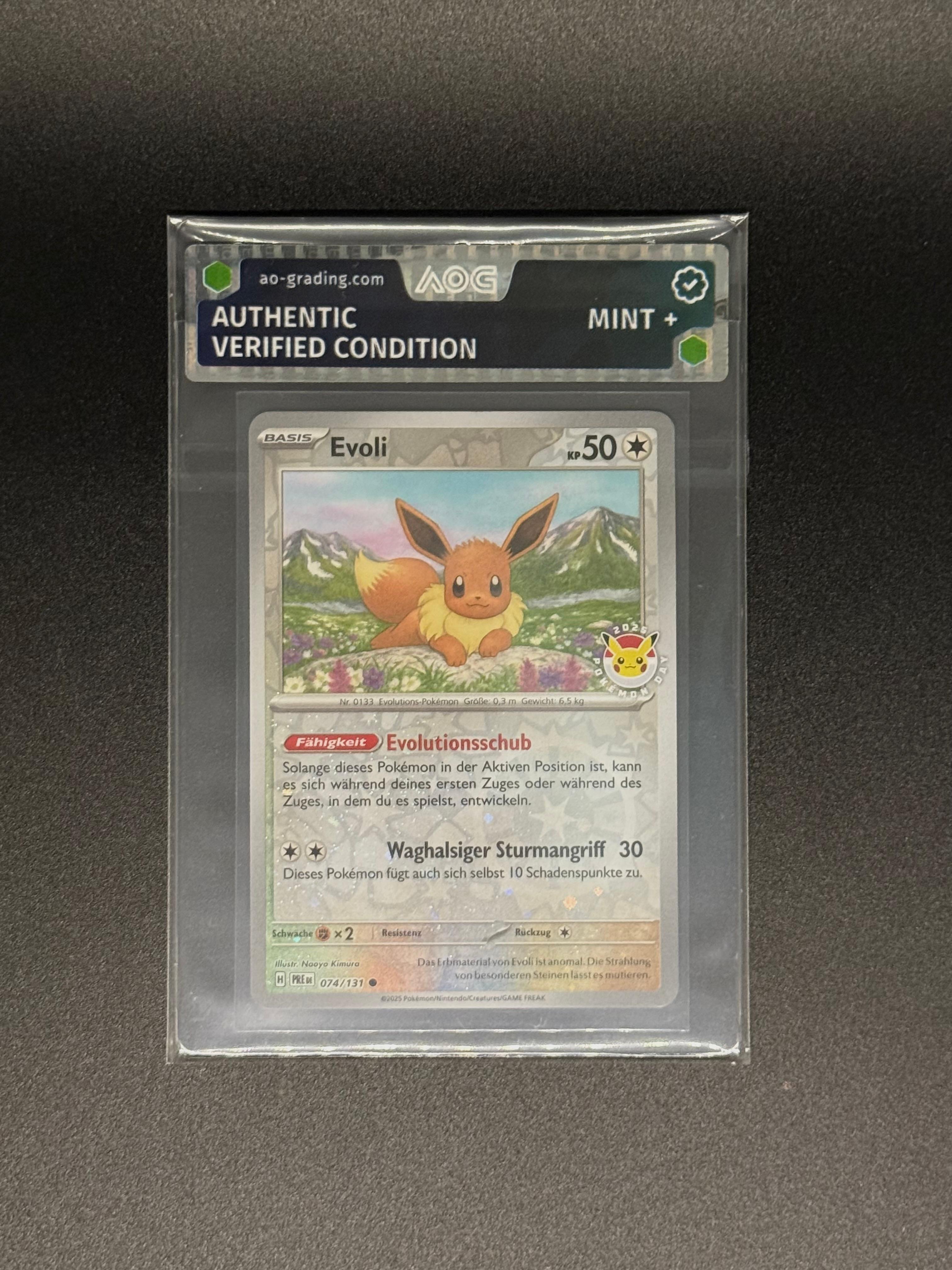 Pokémon Einzelkarten mit AOG Pre-Grading (DE)