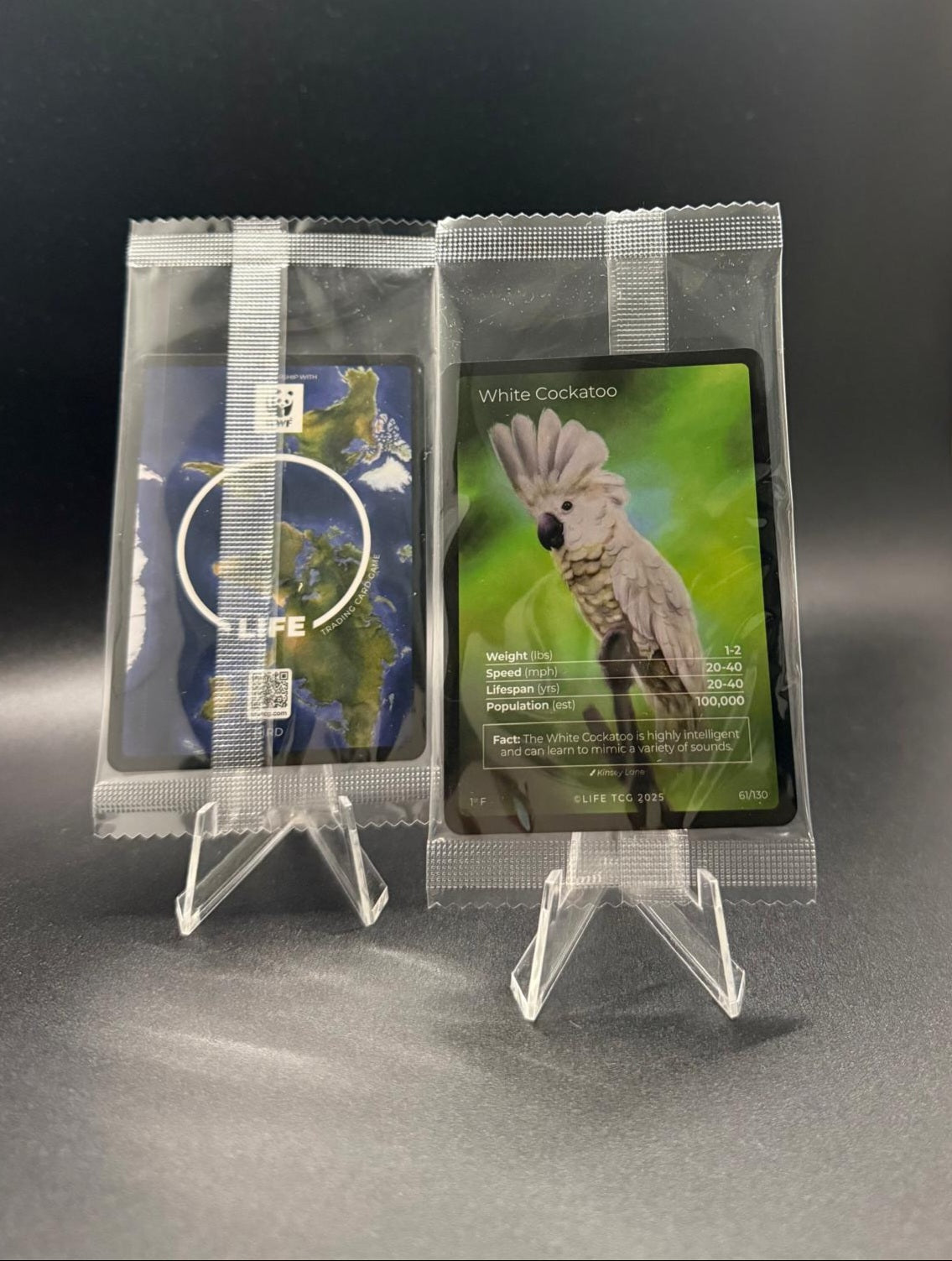 White Cackatoo WWF Stamp Life TCG 61/130