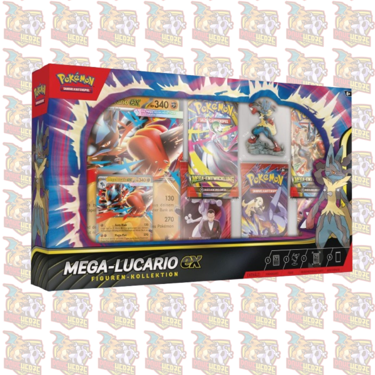 Mega Lucario ex Figure Kollektion (DE)