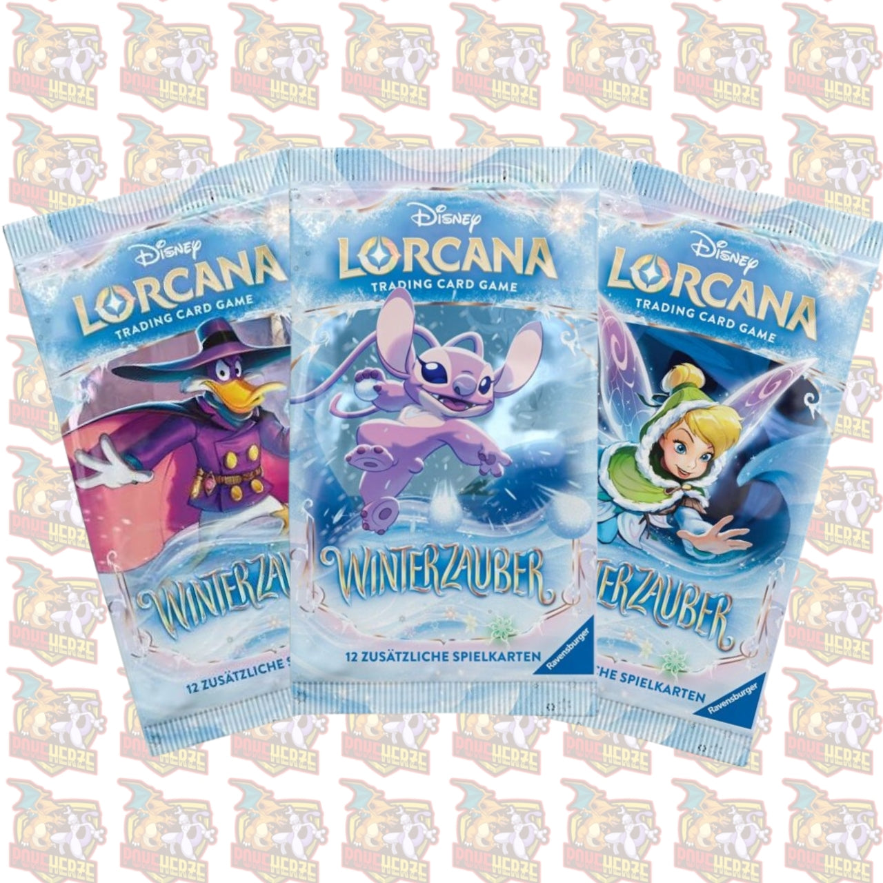 Disney Lorcana Winterzauber Display Deutsch Set 11 24 Booster OVP Sealed