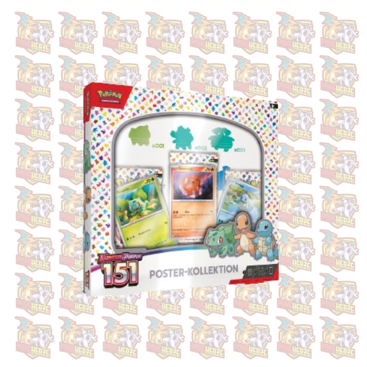 Pokemon 151 Poster Kollektion Deutsche Sealed