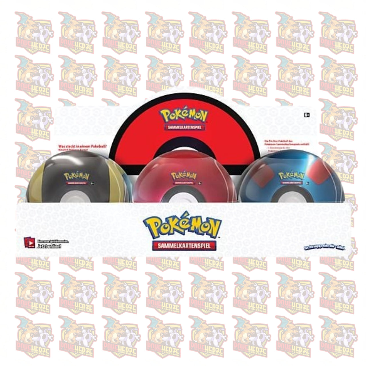 1x Pokeball Tin Herbst 2023 C23! (DE)