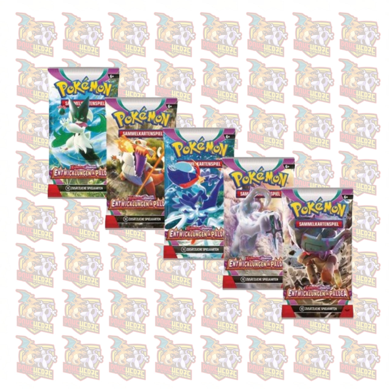 Pokémon Einzelbooster Karmesin & Purpur Ära (DE)