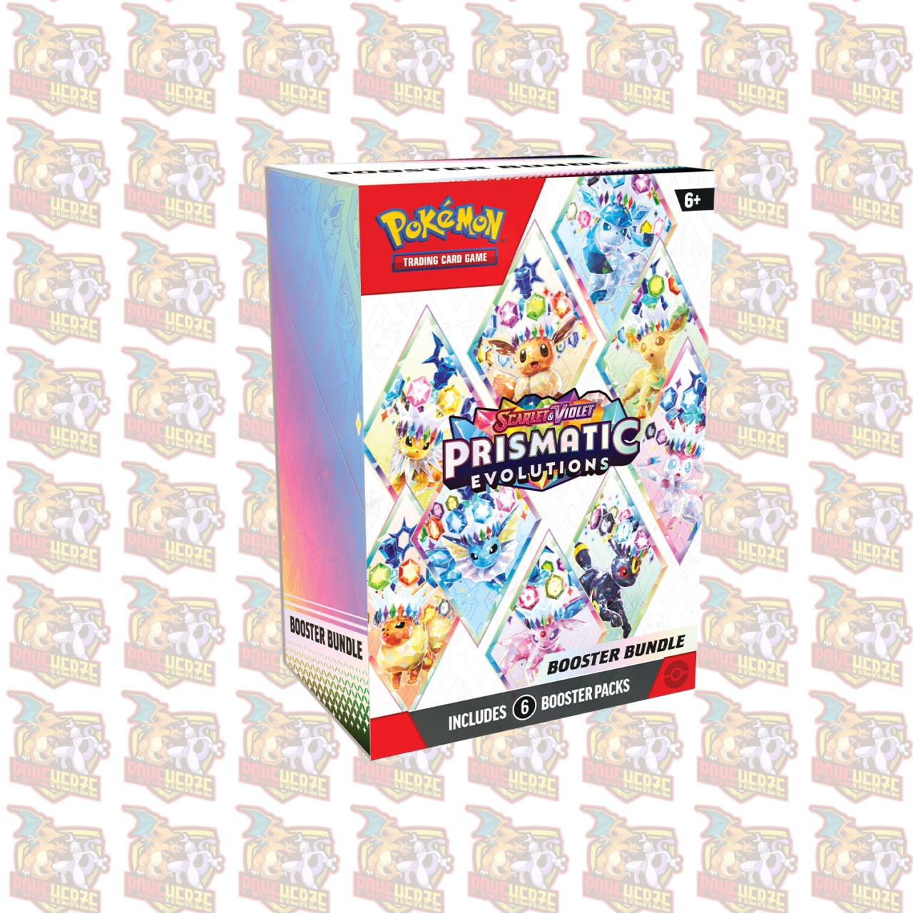 Pokemon Prismatische Entwicklungen Booster Bundle 6 Booster Deutsch OVP NEU