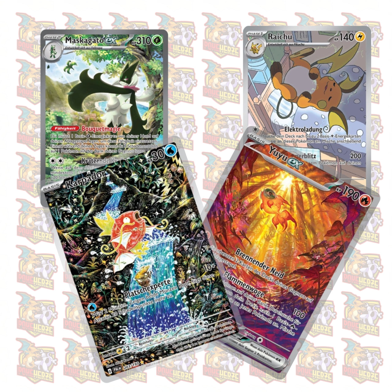 Pokemon Entwicklungen in Paldea Einzelbooster Deutsch