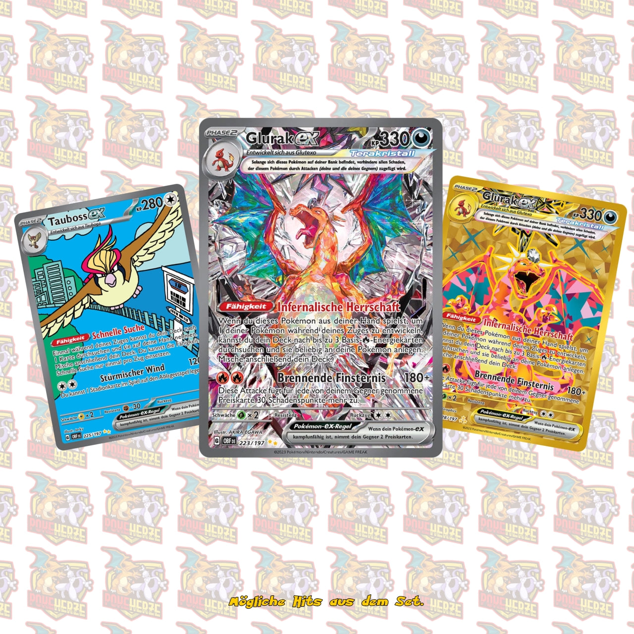 Pokemon Obsidian Flammen Einzelbooster Deutsch Sealed (Kopie)