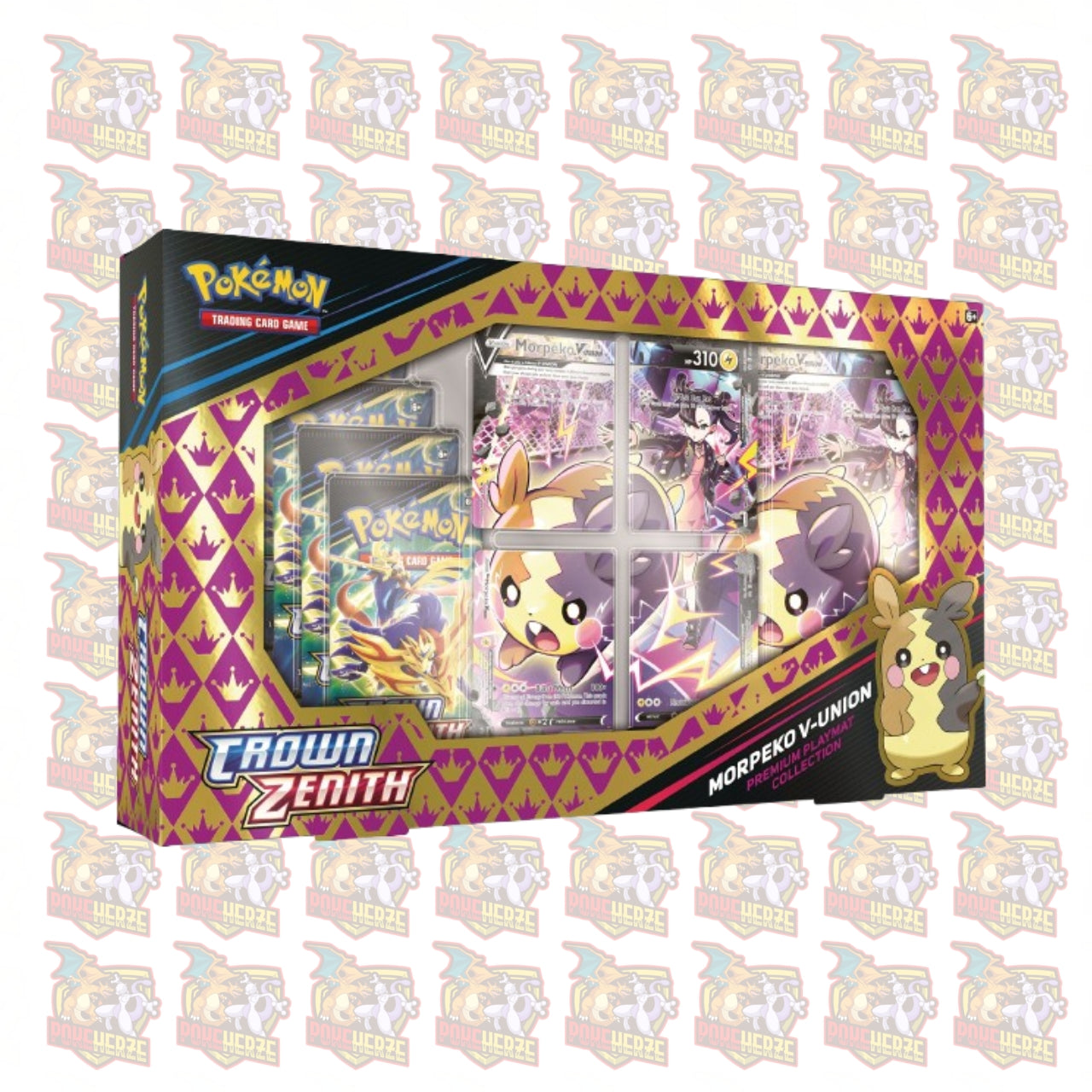 Pokemon Zenit der Könige Premium-Kollektion Morpeko V-Union (5 Booster) deutsch