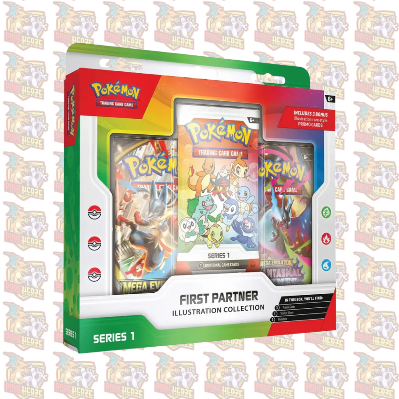 Pokemon Fist Partner - Illustration Collection Series 1 sealed englisch