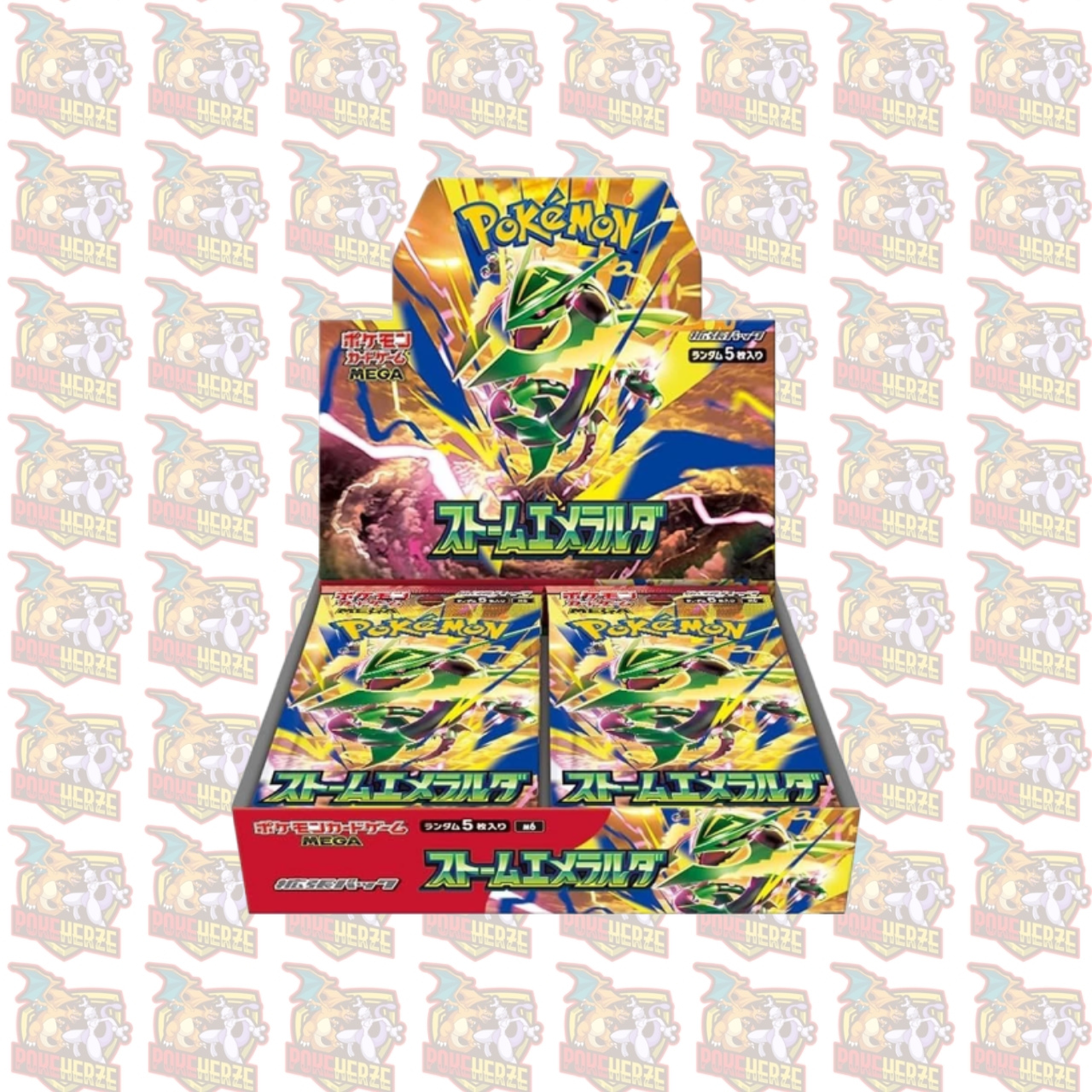 Pokemon Storm Emeralda M6 Display Einzelbooster Japanisch Seald