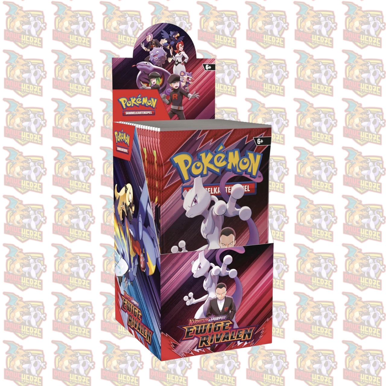 Pokemon Ewige Rivalen Deutsch 18 Booster Display Sealed OVP