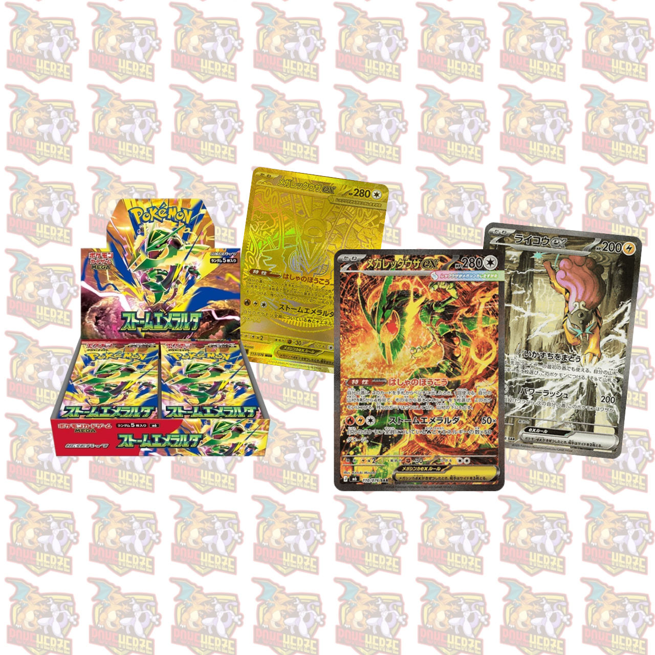 Pokemon Storm Emeralda M6 Display Einzelbooster Japanisch Seald