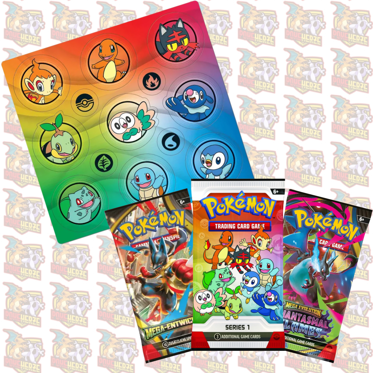 Pokemon Fist Partner - Illustration Collection Series 1 sealed englisch