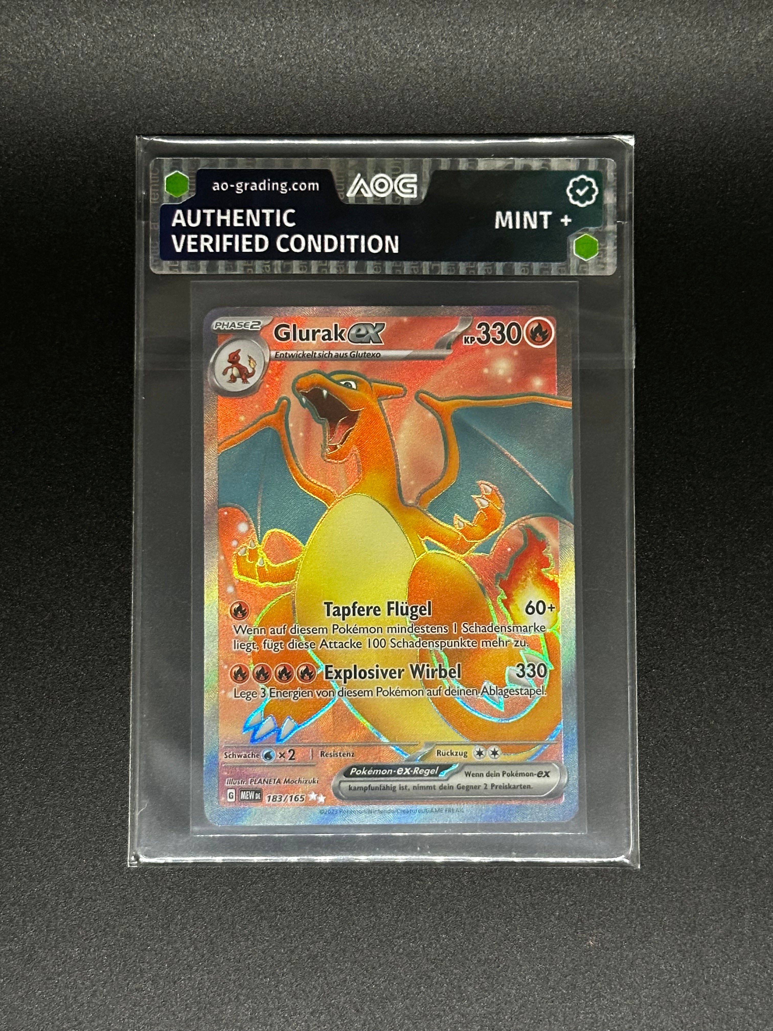 Pokémon Einzelkarten mit AOG Pre-Grading (DE)