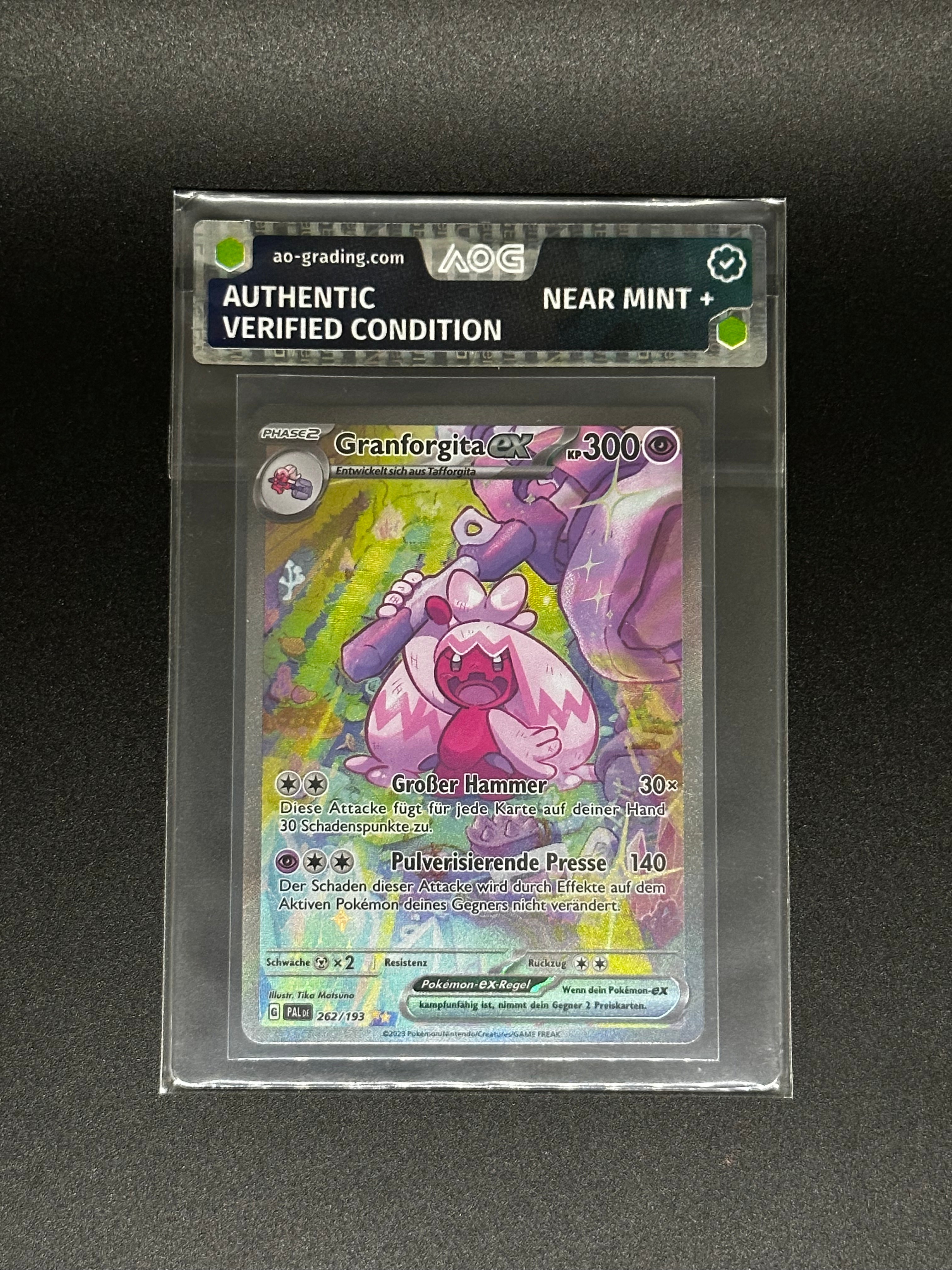 Pokémon Einzelkarten mit AOG Pre-Grading (DE)