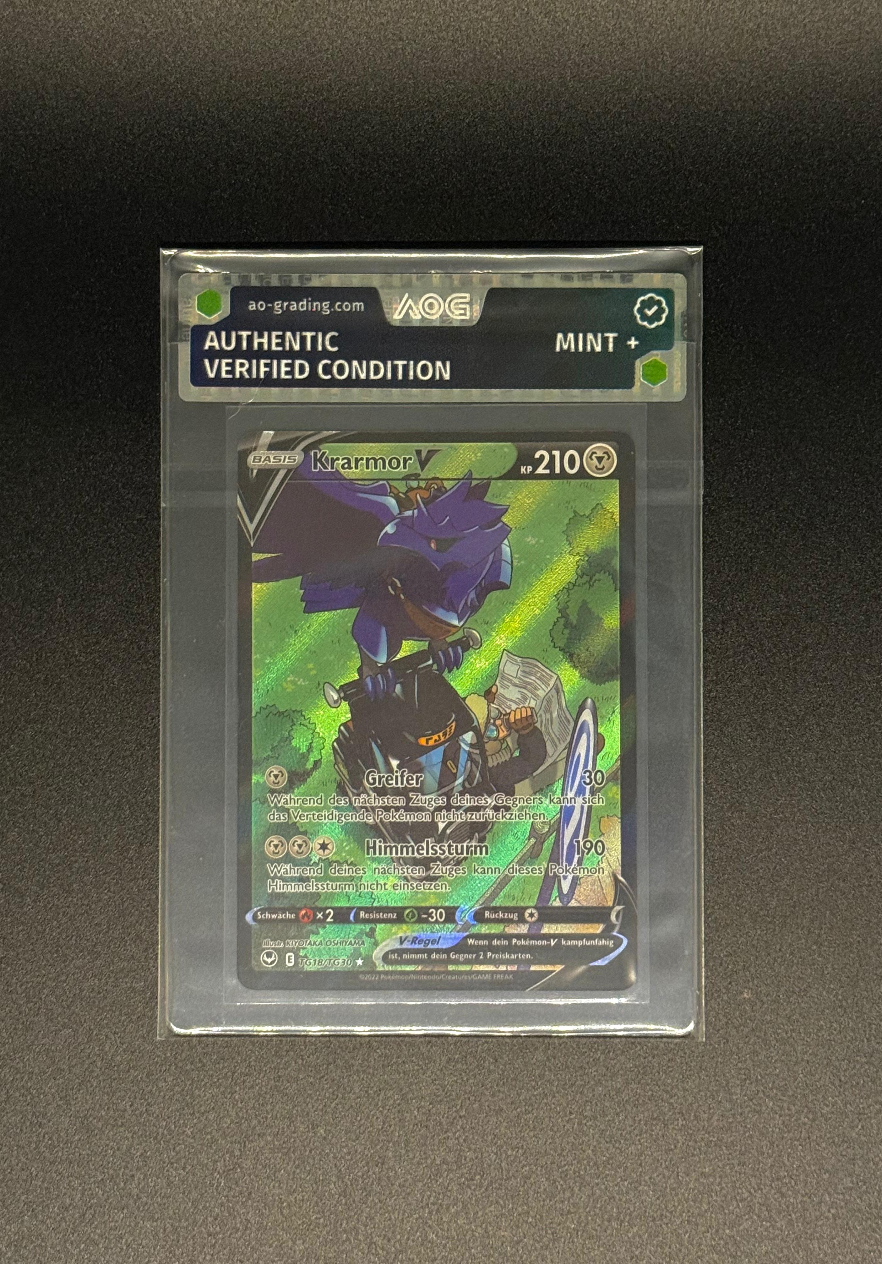 Pokémon Einzelkarten mit AOG Pre-Grading (DE)