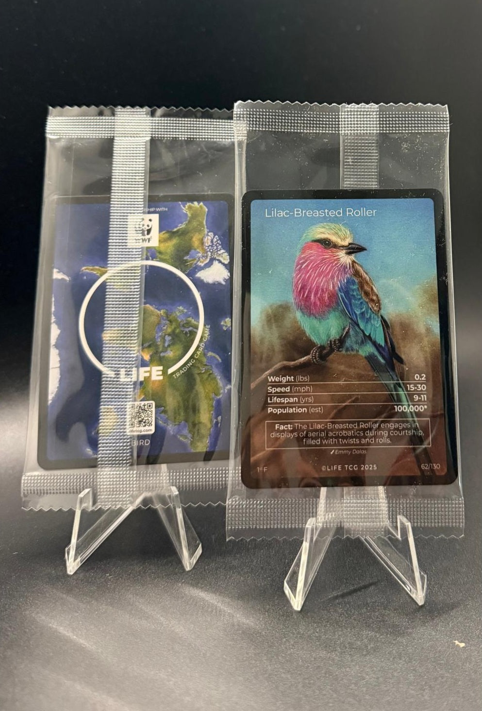 Lilac-Breasted Roller WWF Stamp Life TCG 62/130