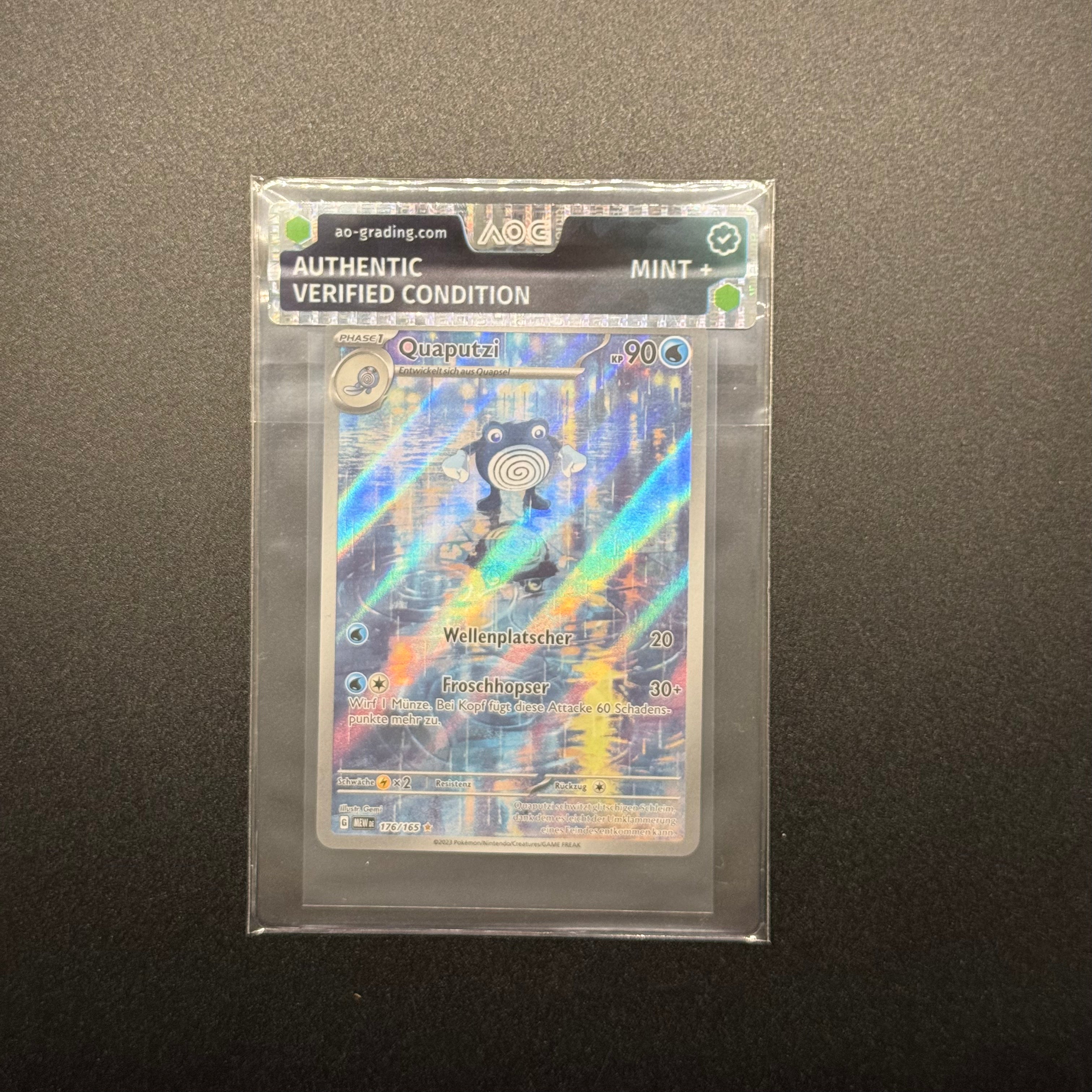 Pokémon Einzelkarten mit AOG Pre-Grading (DE)