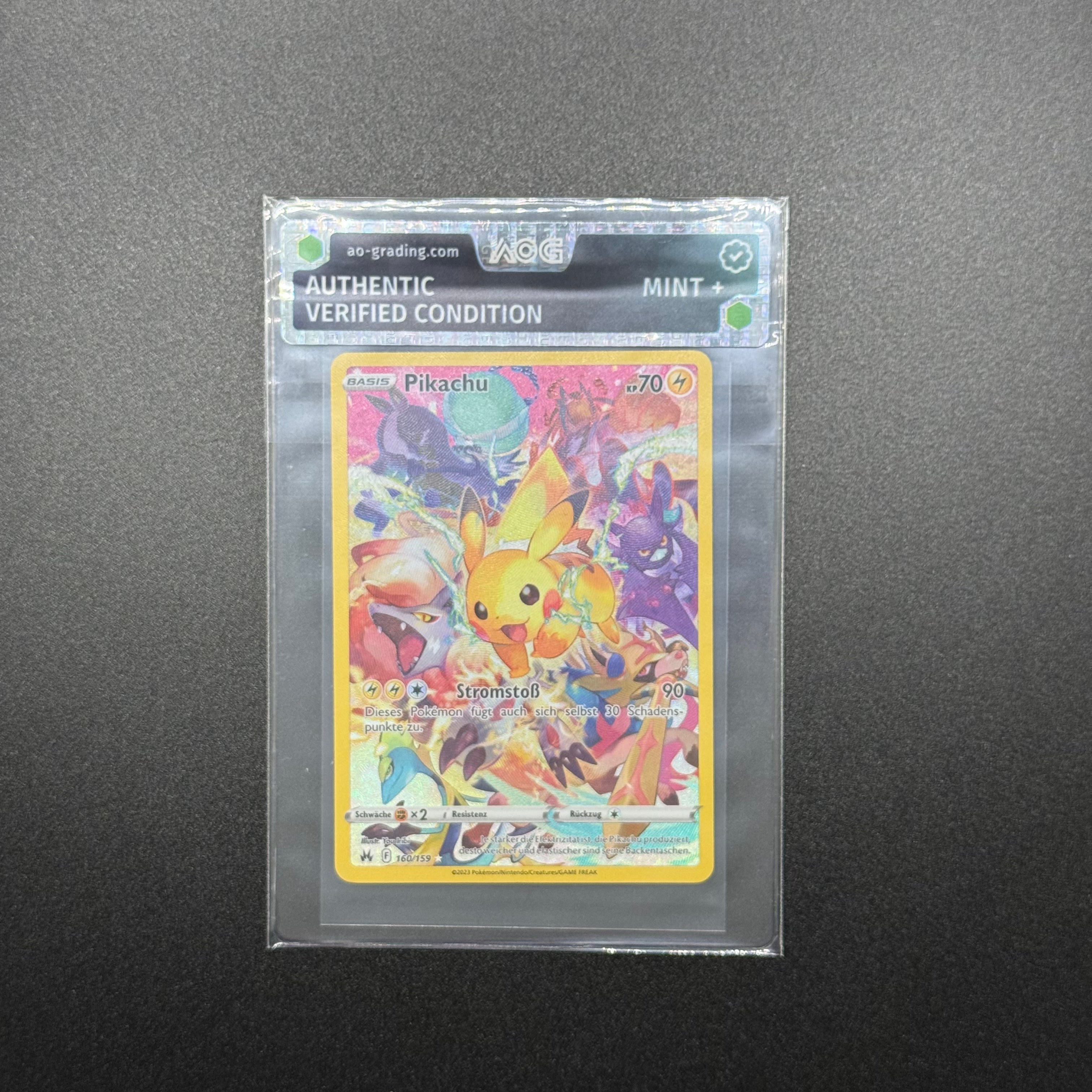 Pokémon Einzelkarten mit AOG Pre-Grading (DE)