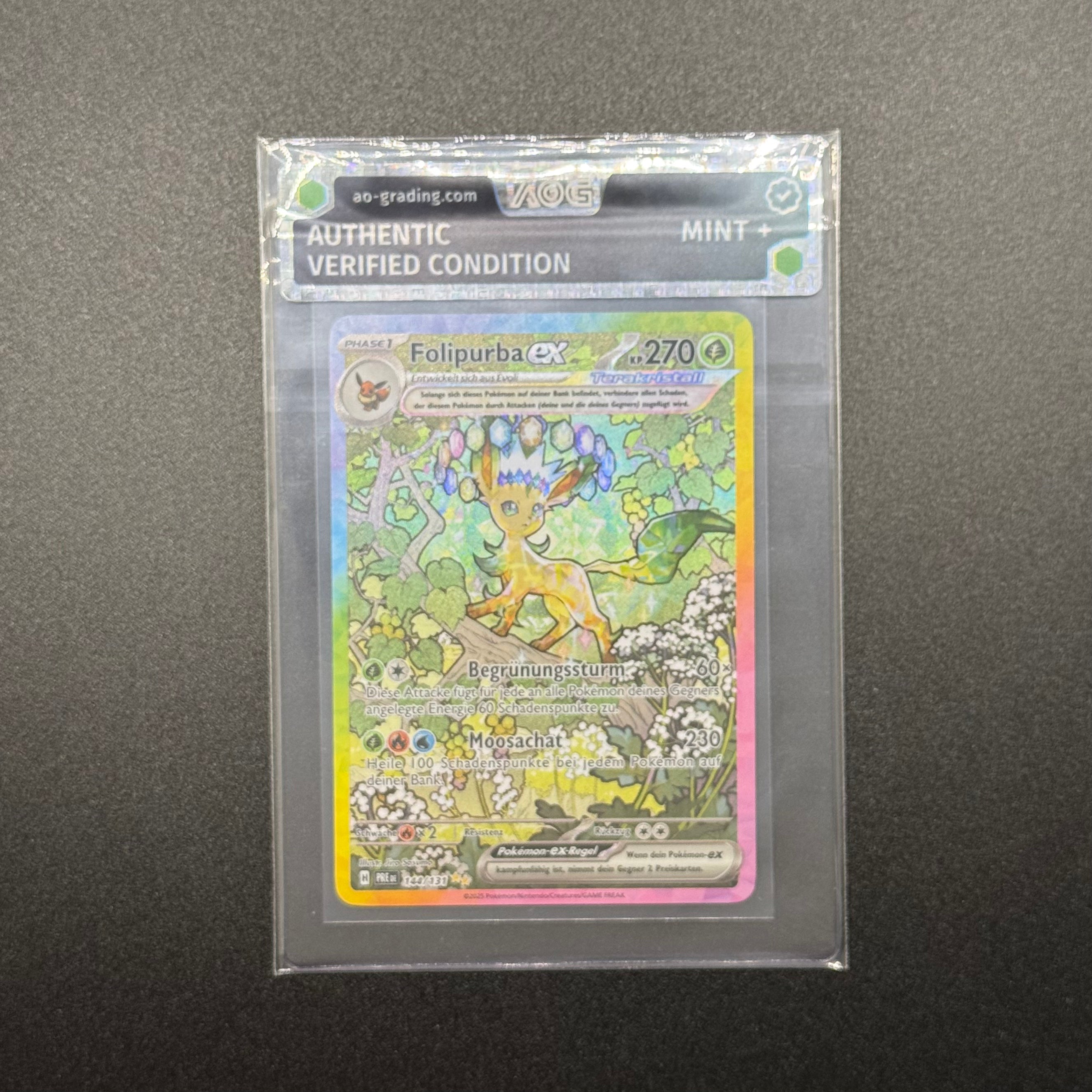 Pokémon Einzelkarten mit AOG Pre-Grading (DE)