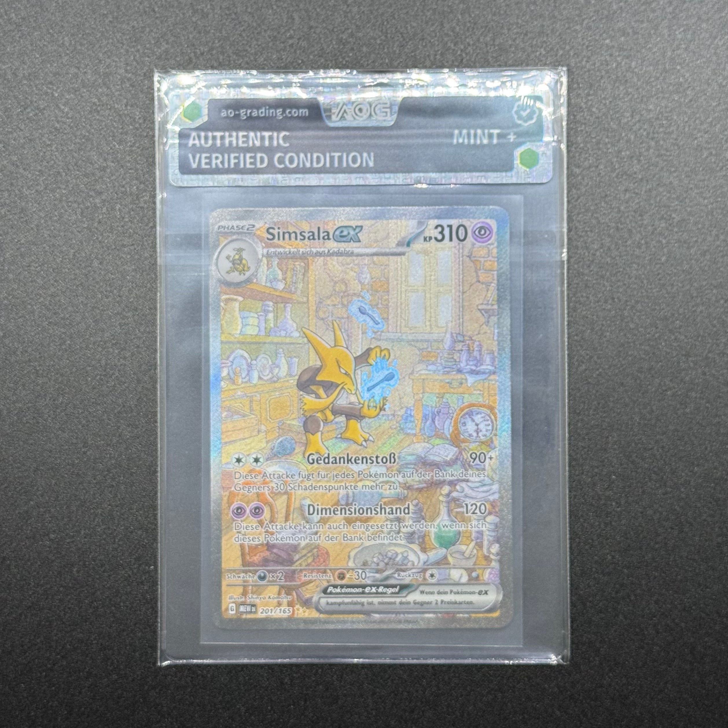 Pokémon Einzelkarten mit AOG Pre-Grading (DE)
