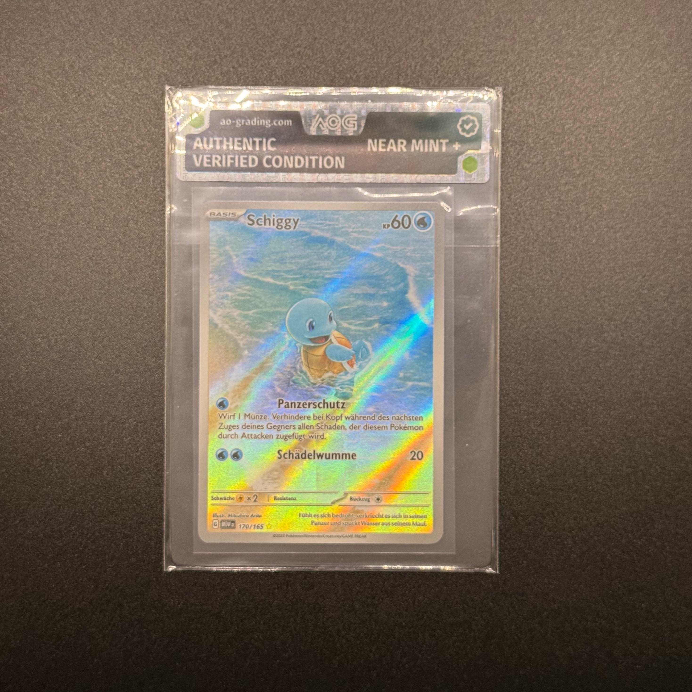 Pokémon Einzelkarten mit AOG Pre-Grading (DE)
