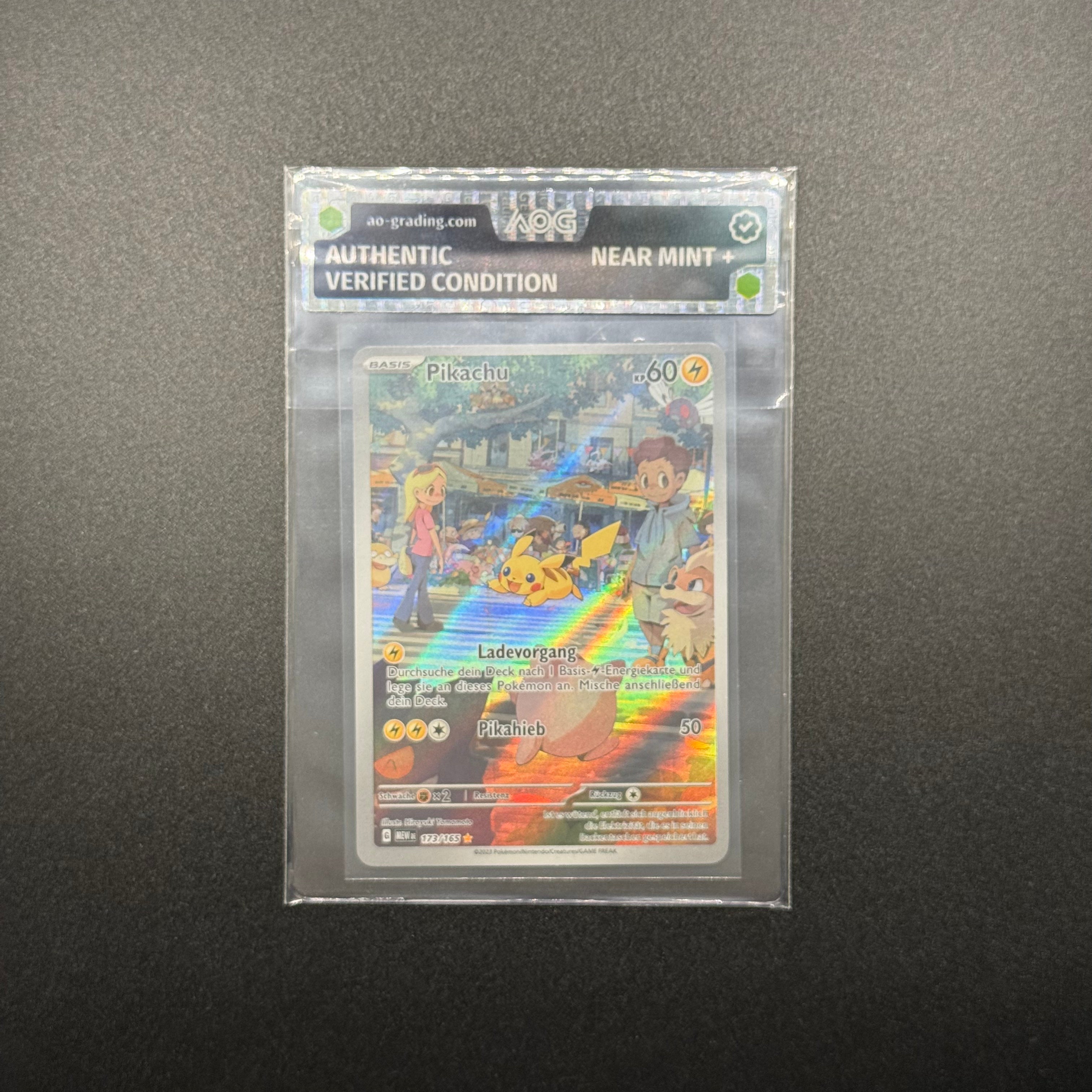Pokémon Einzelkarten mit AOG Pre-Grading (DE)
