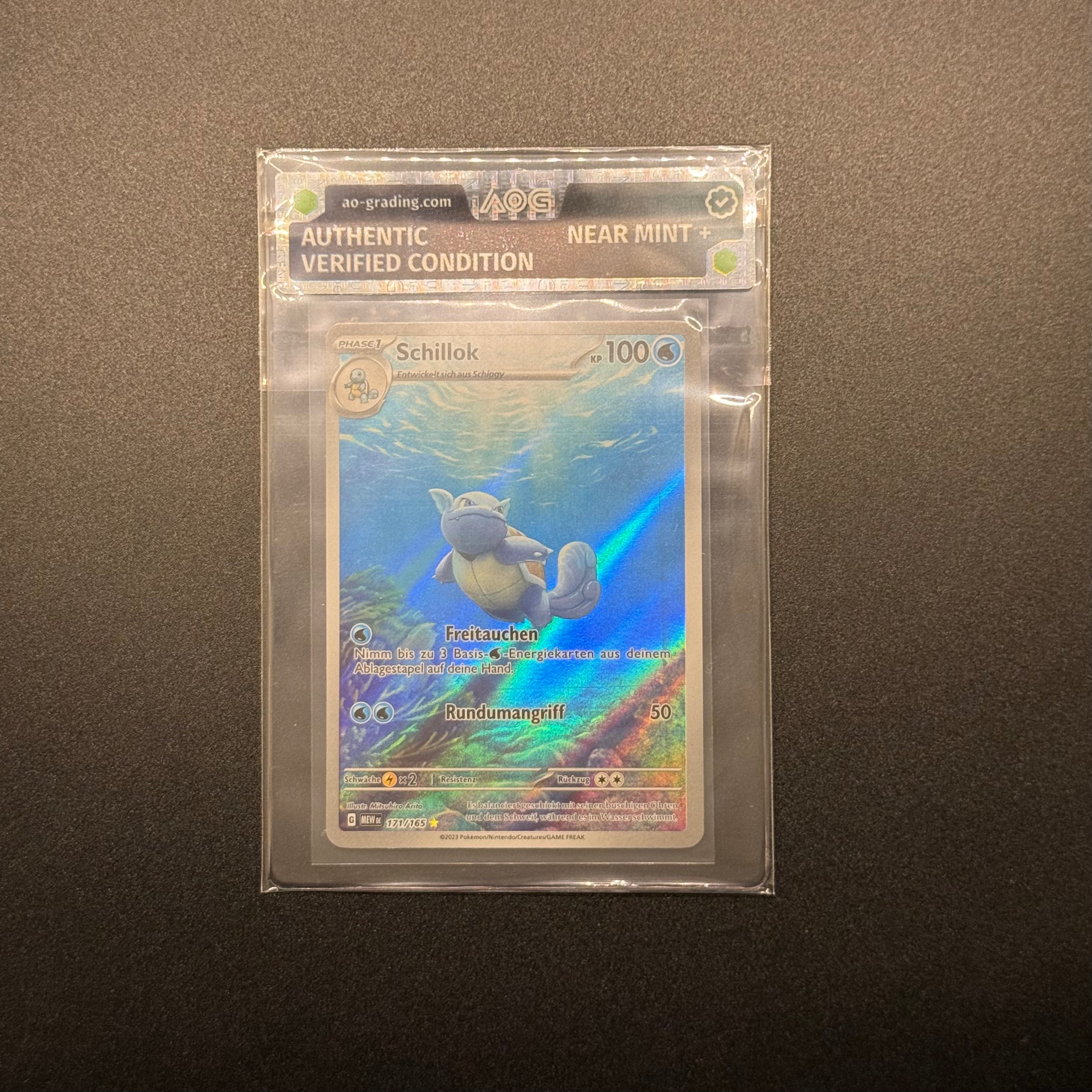 Pokémon Einzelkarten mit AOG Pre-Grading (DE)