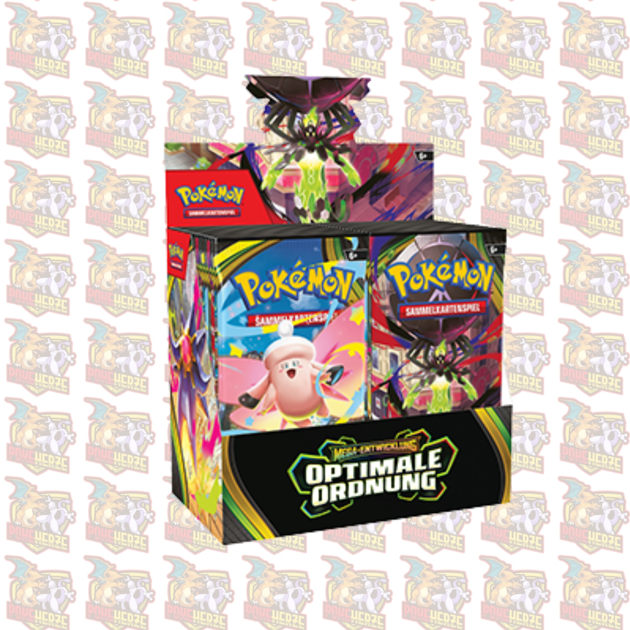 Pokémon Optimale Ordnung Booster Display Deutsch 36 Packs Sealed