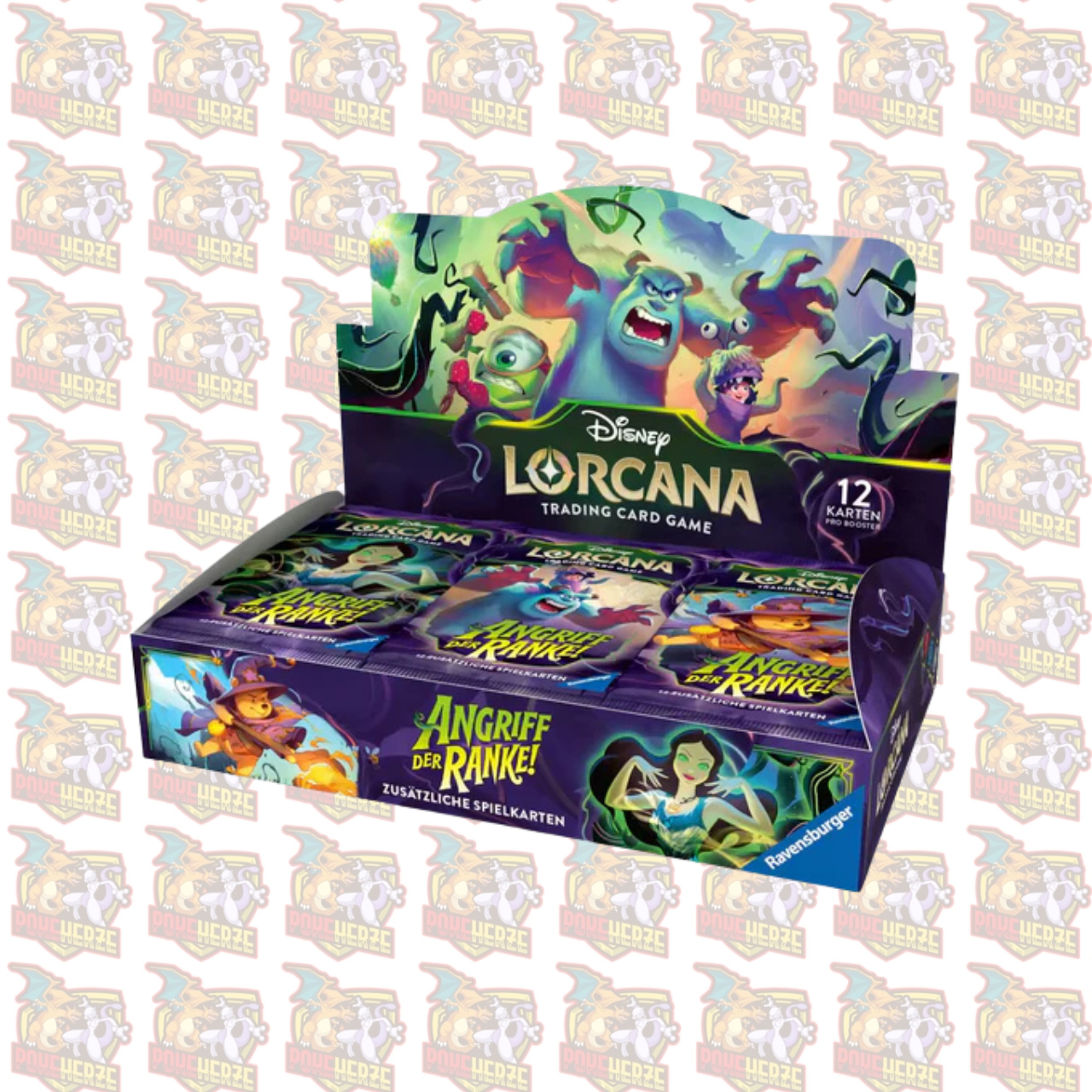 Disney Lorcana Angriff der Ranke Booster Display und Einzelbooster Deutsch Sealed