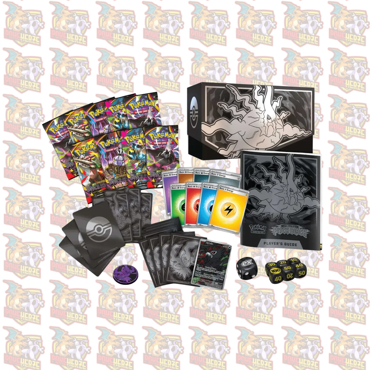 Pokemon Pitch Black Elite Trainer Box Englisch Sealed