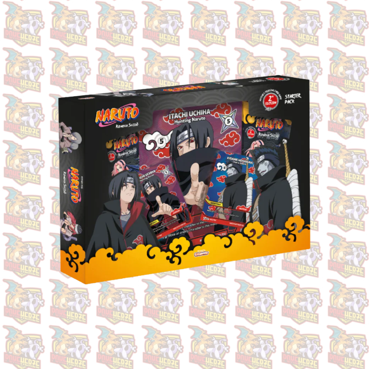 Naruto Mythos TCG First Set 2nd Edition Special Pack Itachi Kisame Englisch