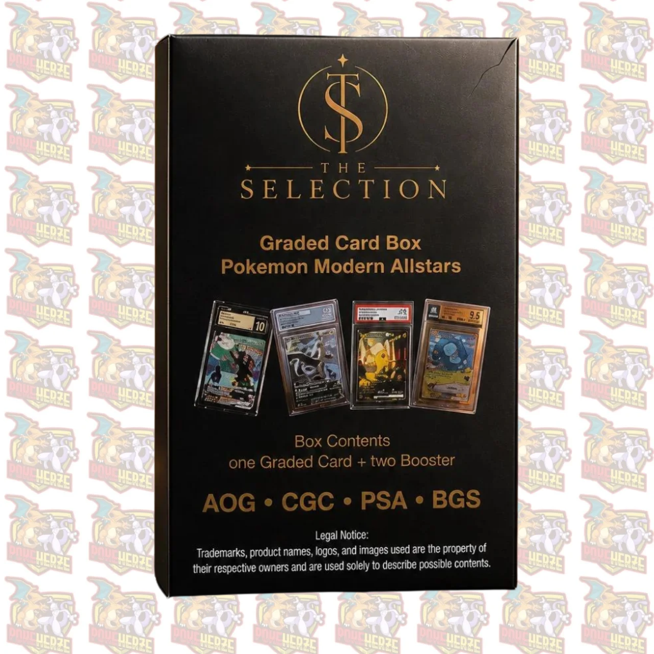 The Selection Pokemon Modern Allstars Graded Card Mystery Box