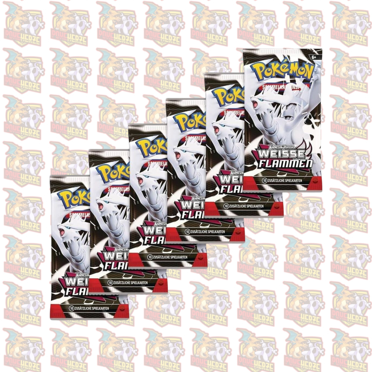 Pokémon Weiße Flammen BoosterBundle Deutsch Einzelbooster Sealed