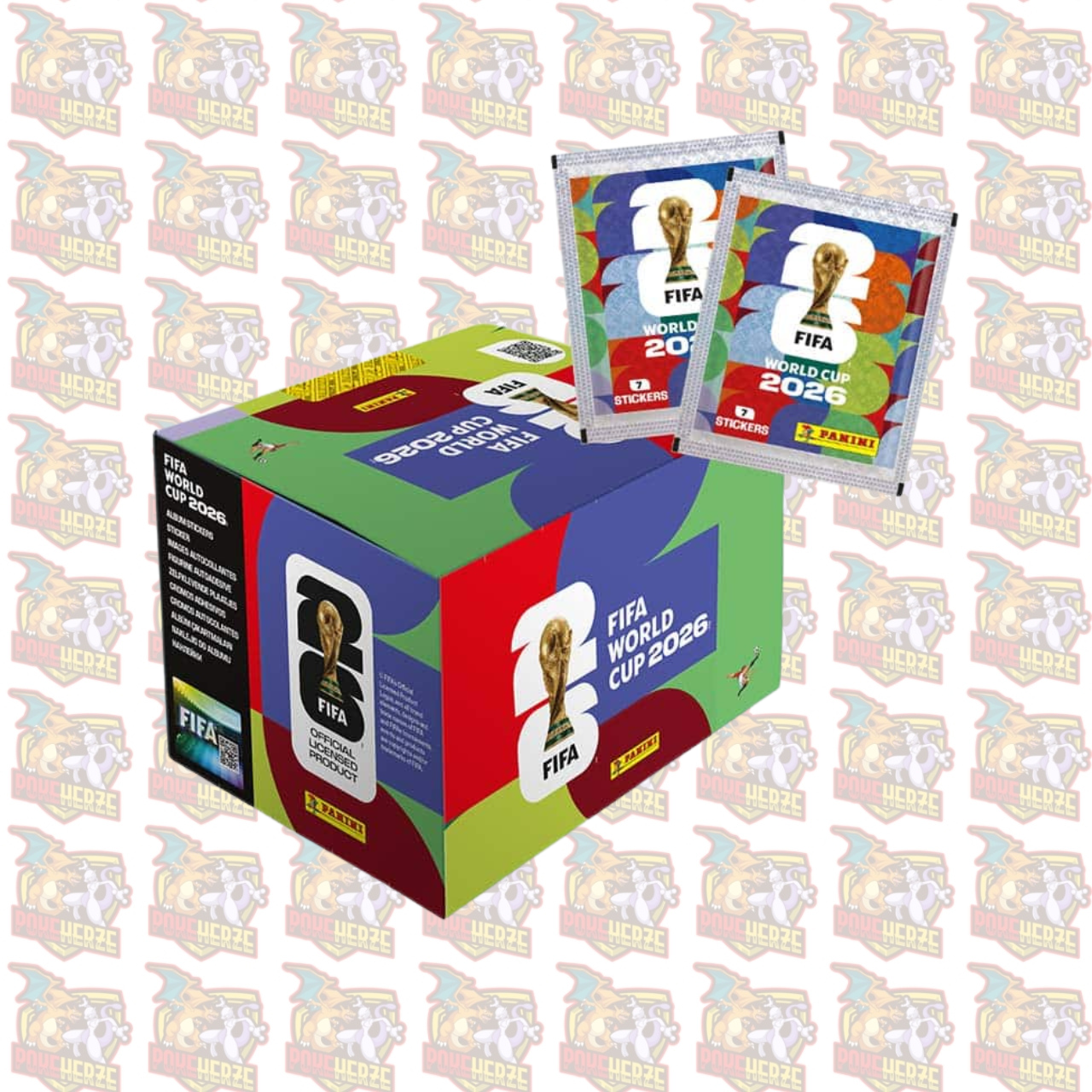 Panini FIFA World Cup 2026™ Sticker Display 100 Booster 700 Sticker Sealed