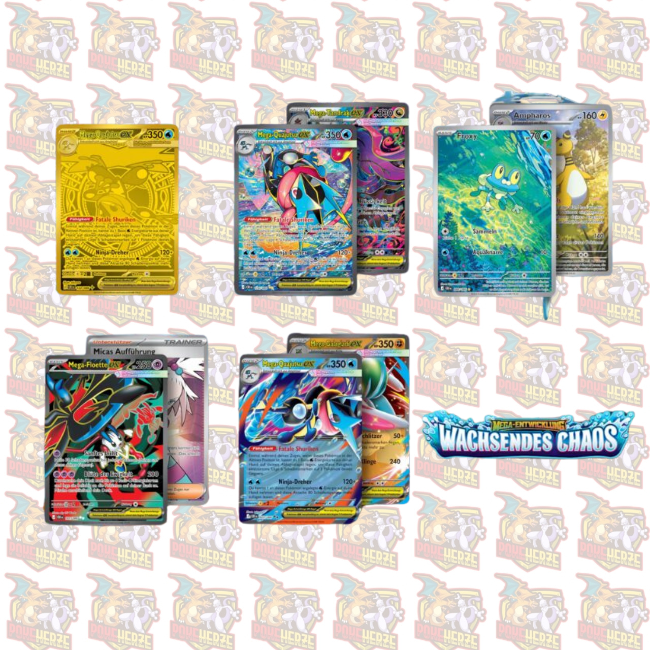 Pokémon Wachsendes Chaos Booster Deutsch Sealed