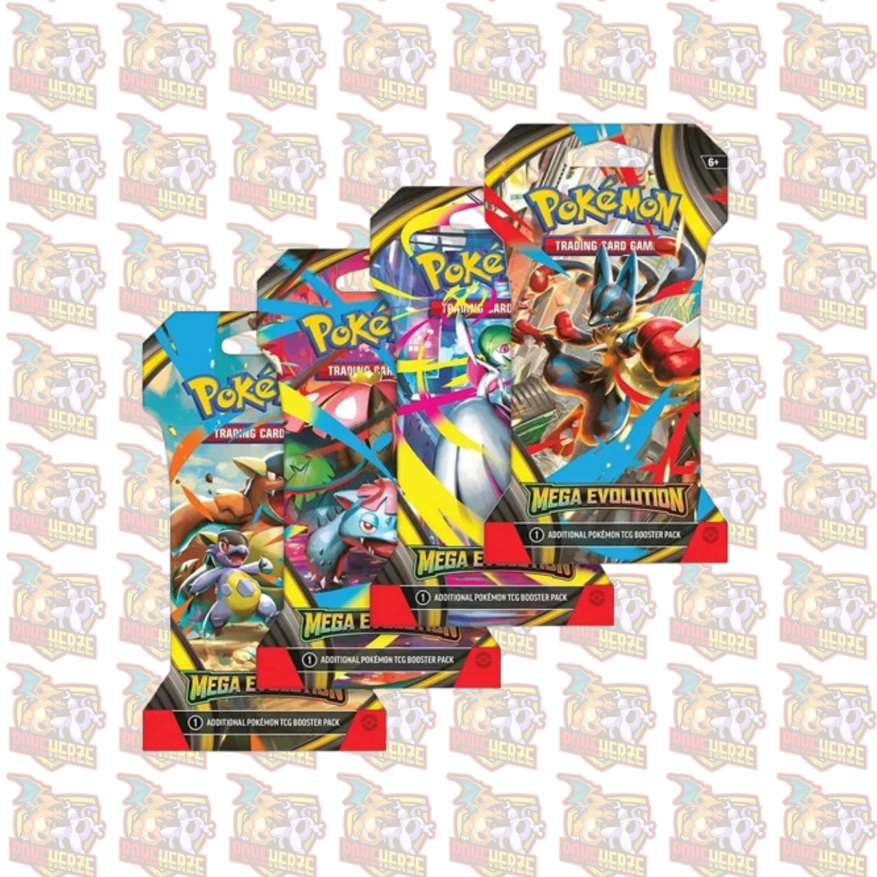 Pokemon Mega Evolution – Sleeved Booster englisch