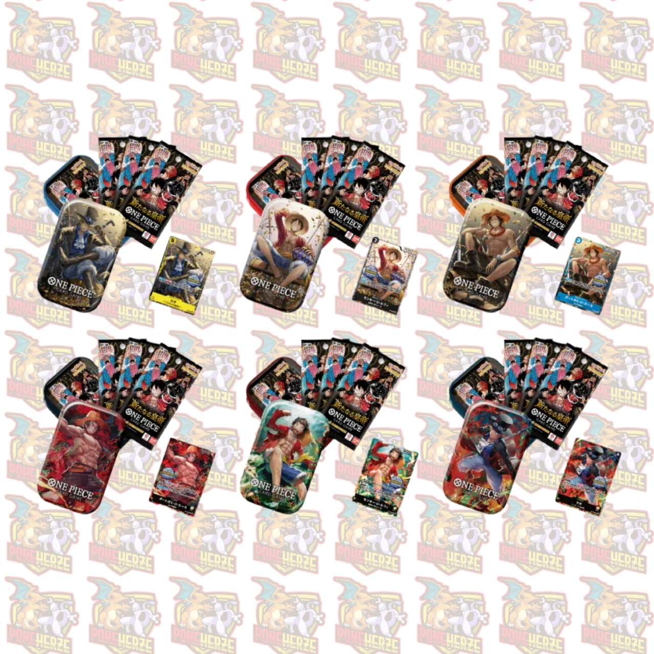 One Piece – Mini Tin Pack Set Vol. 1 (OP09-JP)