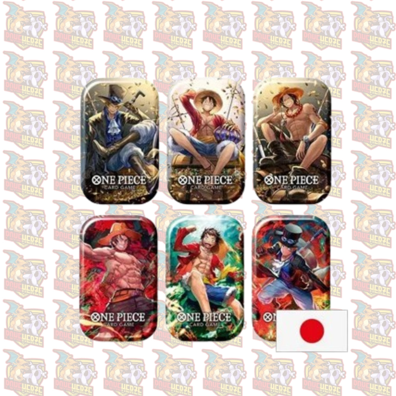 One Piece – Mini Tin Pack Set Vol. 1 (OP09-JP)