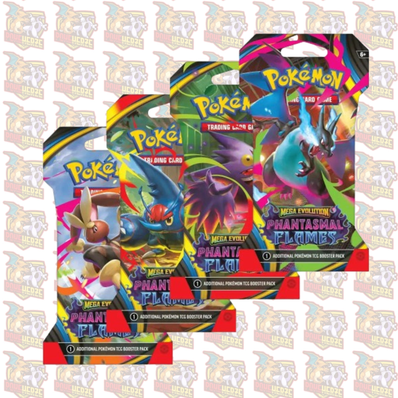 Phantasmal Flames Sleeved Booster (EN)