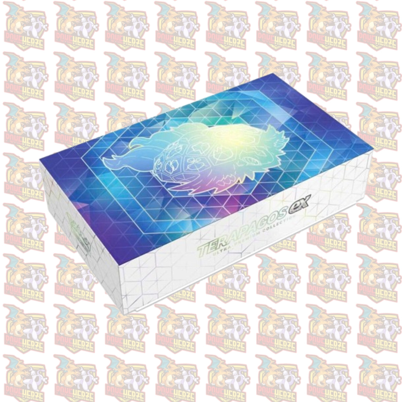 Pokemon Terapagos EX Ultra Premium Kollektion Deutsch Sealed 18 Booster