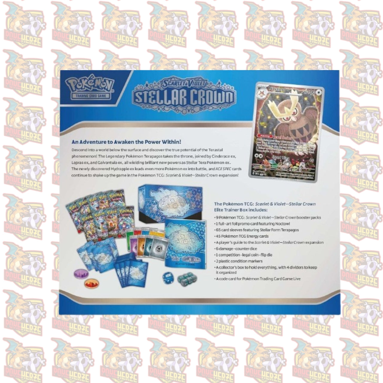 Pokemon Stellar Crown Elite Trainer Box Englisch Sealed